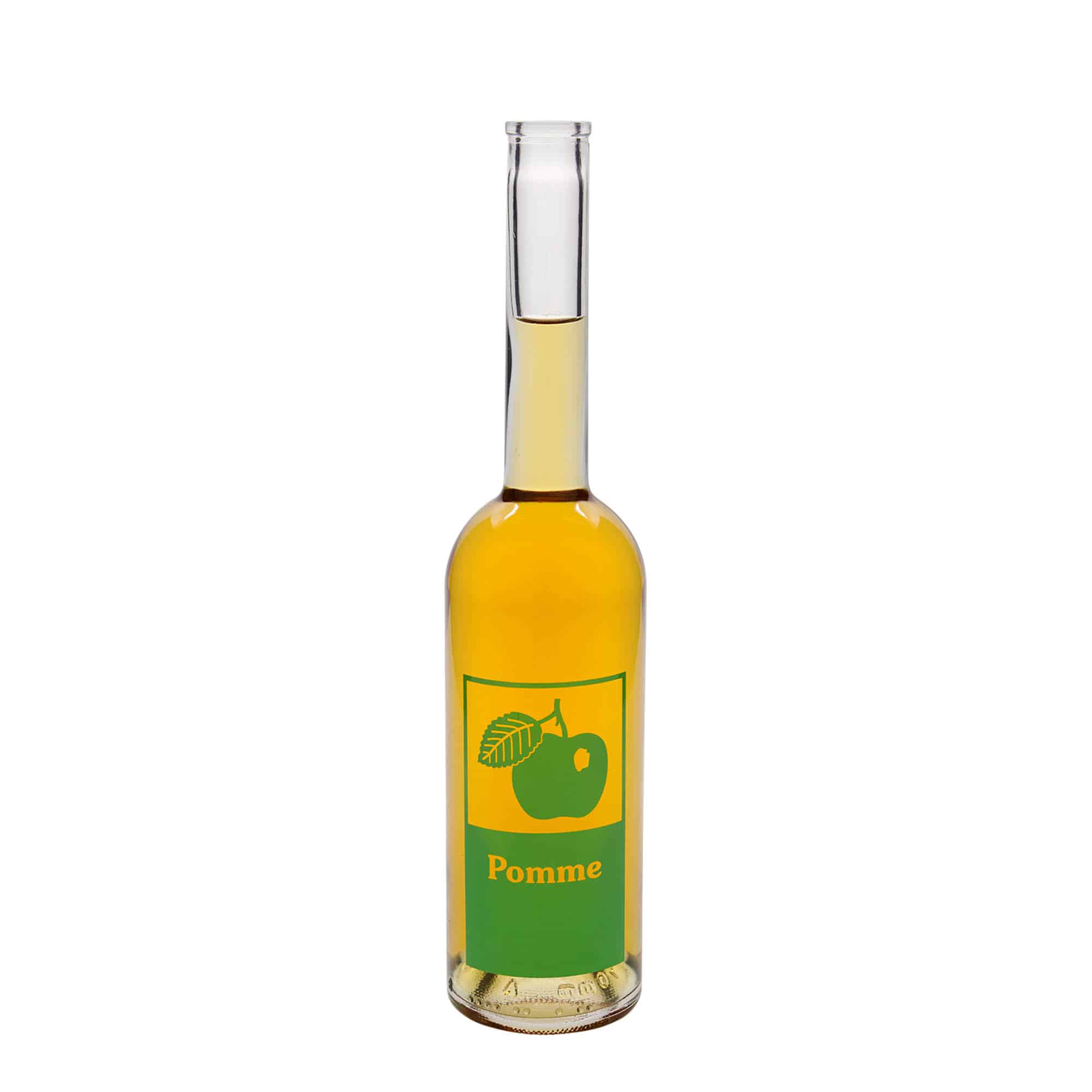 500 ml lasipullo 'Ooppera', kuvio: Pomme, suu: korkki
