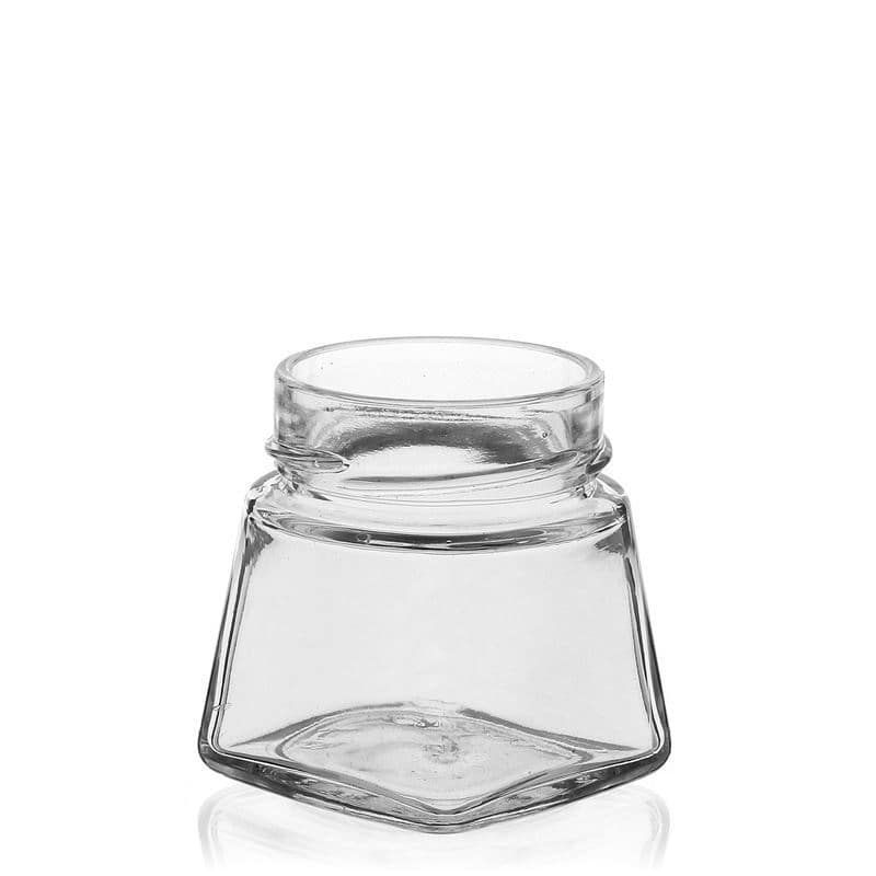 106 ml nelikulm. lasi 'Luxor', suu: Deep-Twist-Off (DTO 58) 106 ml nelikulm. lasi 'Luxor', suu: Deep-Twist-Off (DTO 58)