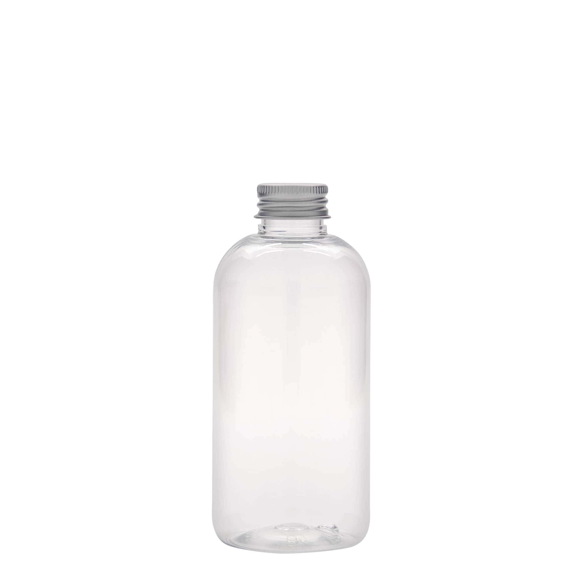 200 ml PET-pullo ”Boston”, muovia, suuaukko: 24/410