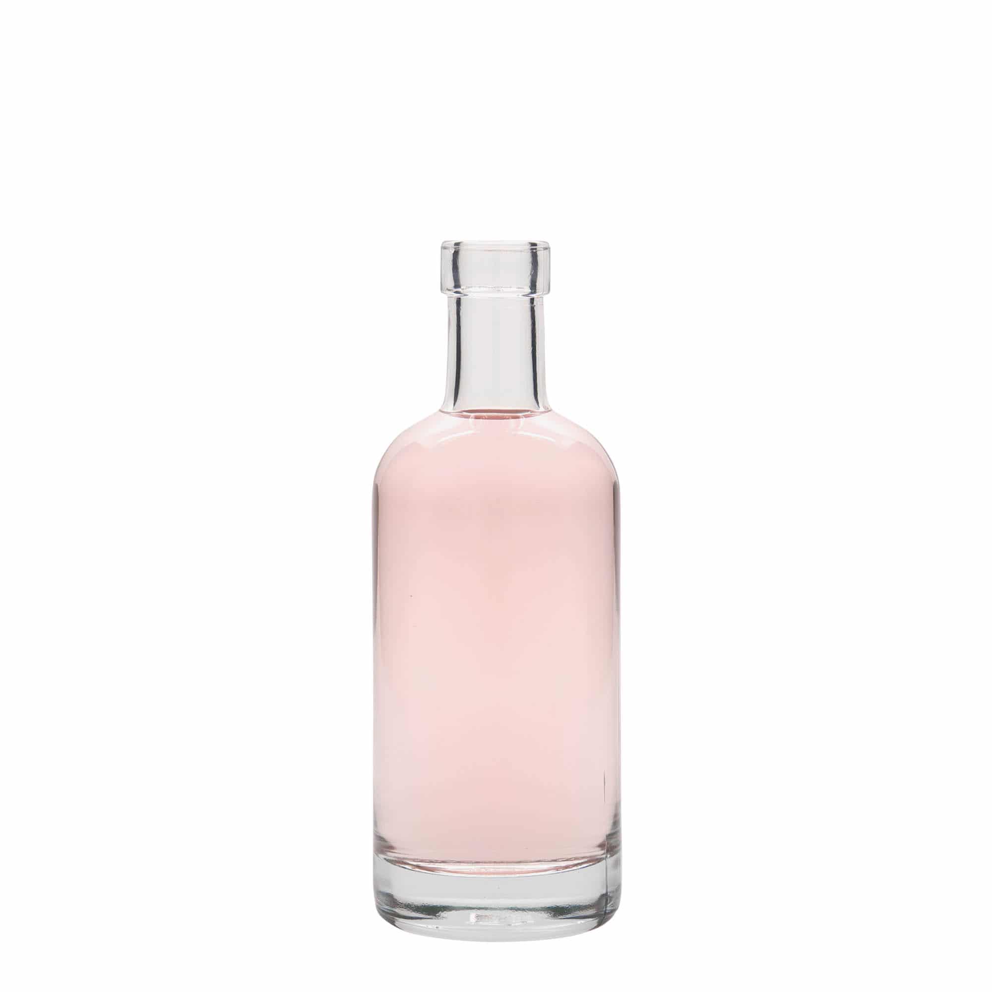250 ml lasipullo 'Linea Uno', suu: korkki