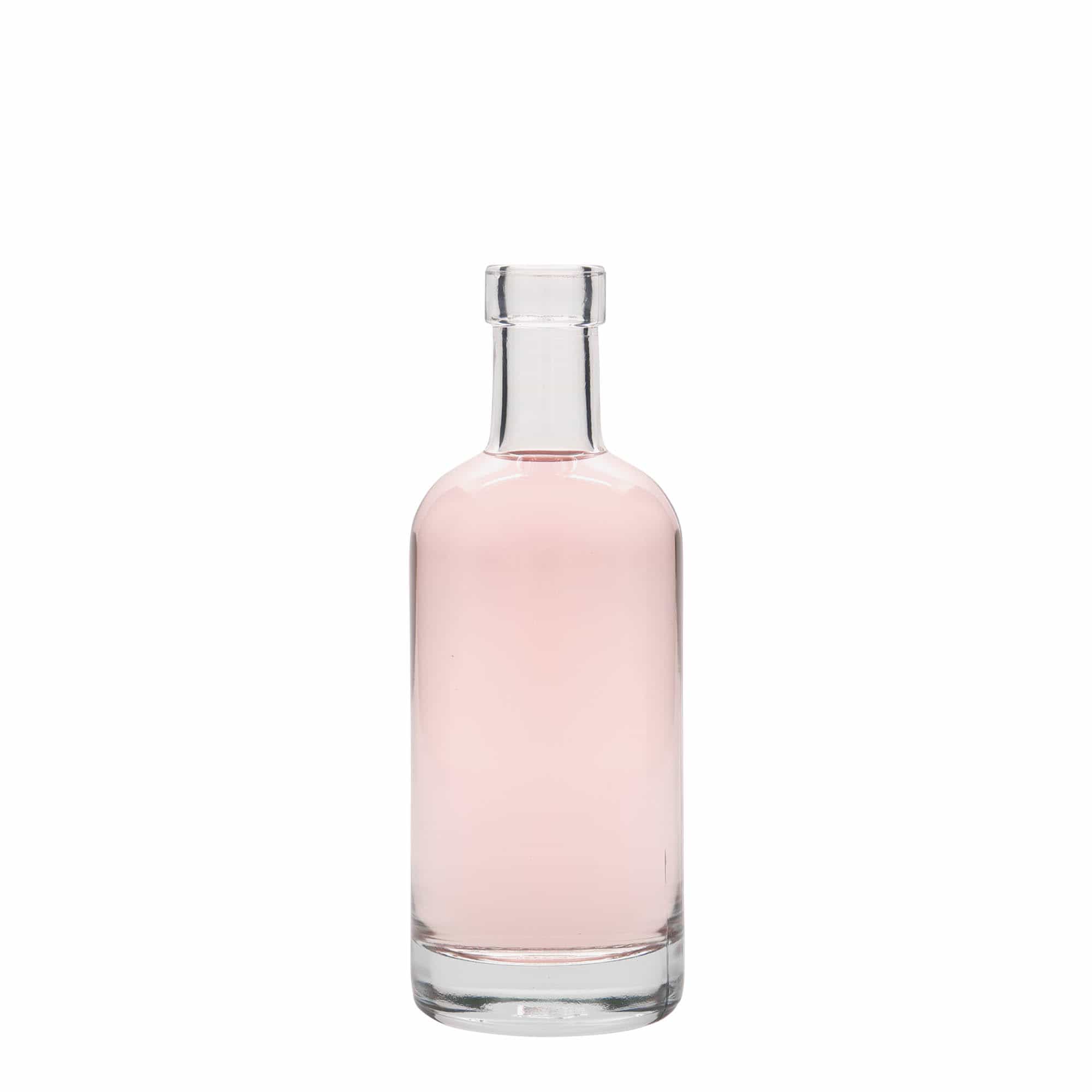 250 ml lasipullo 'Linea Uno', suuaukko: korkki