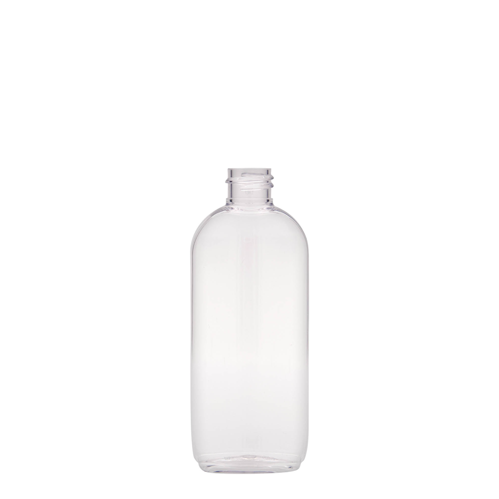 100 ml PET-pullo 'Iris', ovaali, muovi, suuaukko: 20/410 100 ml PET-pullo 'Iris', ovaali, muovi, suuaukko: 20/410