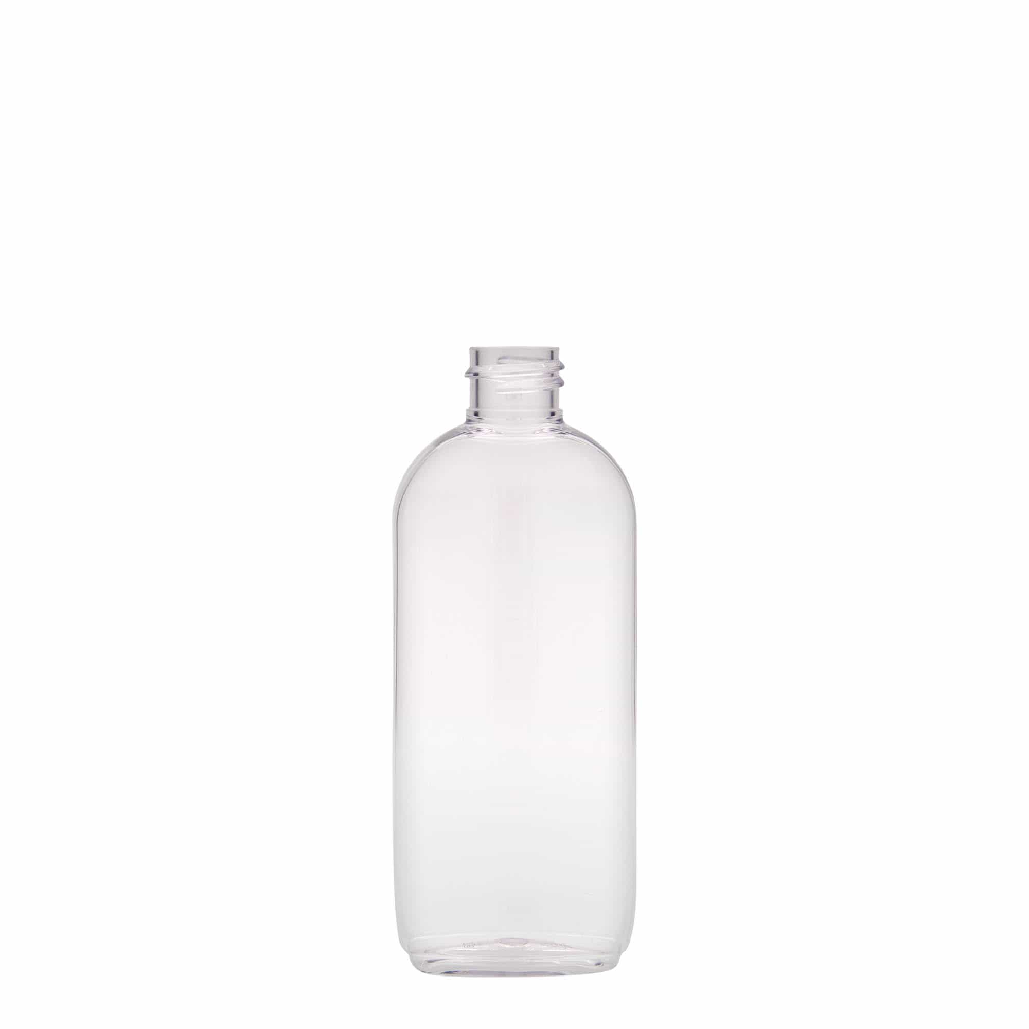 100 ml PET-pullo 'Iris', ovaali, muovi, suuaukko: 20/410