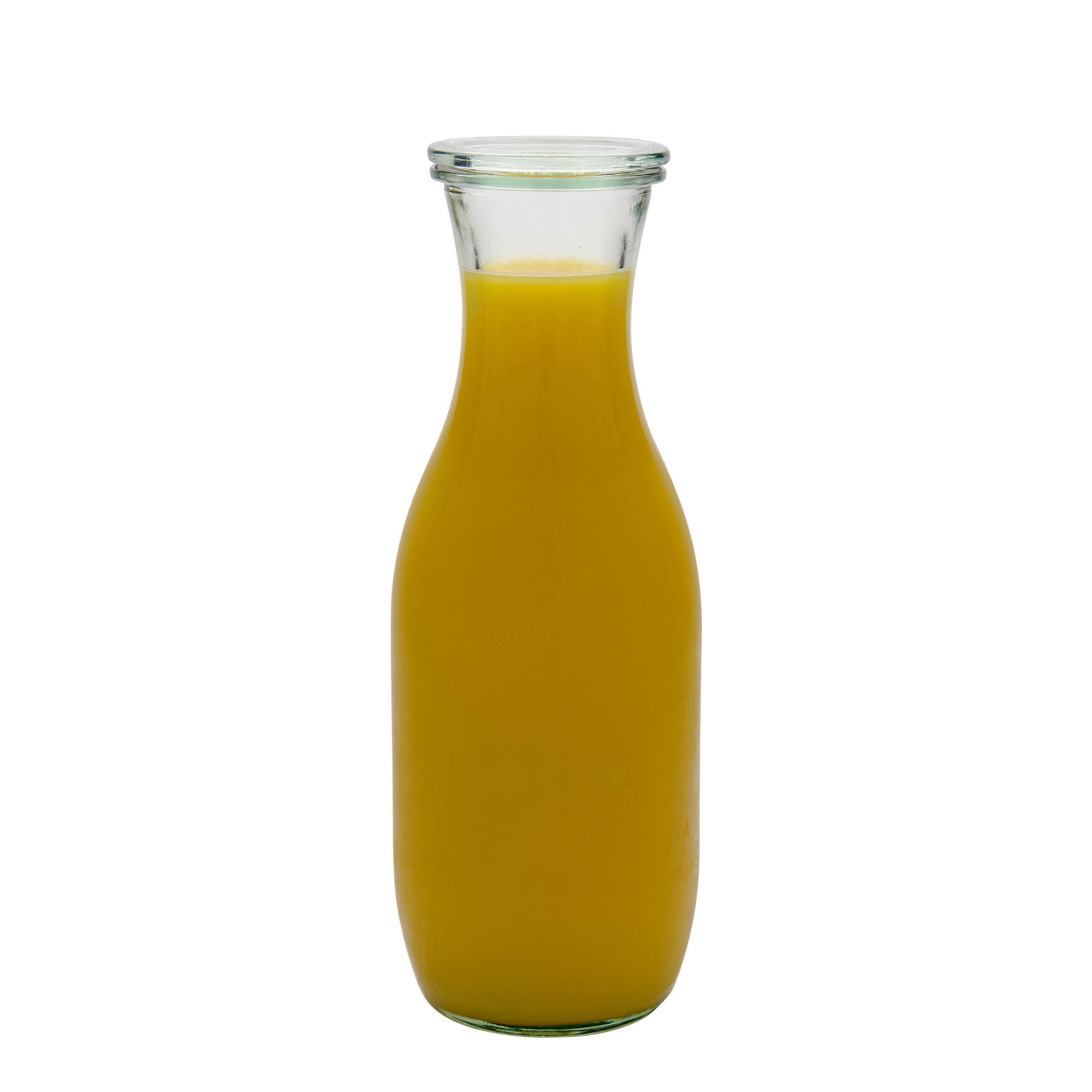 1 000 ml WECK-mehupullo #, suuaukko: pyöreä reuna 1 000 ml WECK-mehupullo #, suuaukko: pyöreä reuna