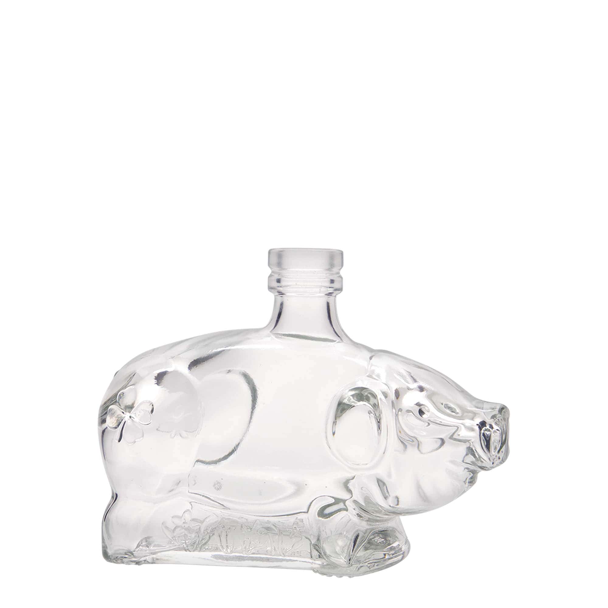 200 ml lasipullo ”Onnenpossu”, suuaukko: korkki