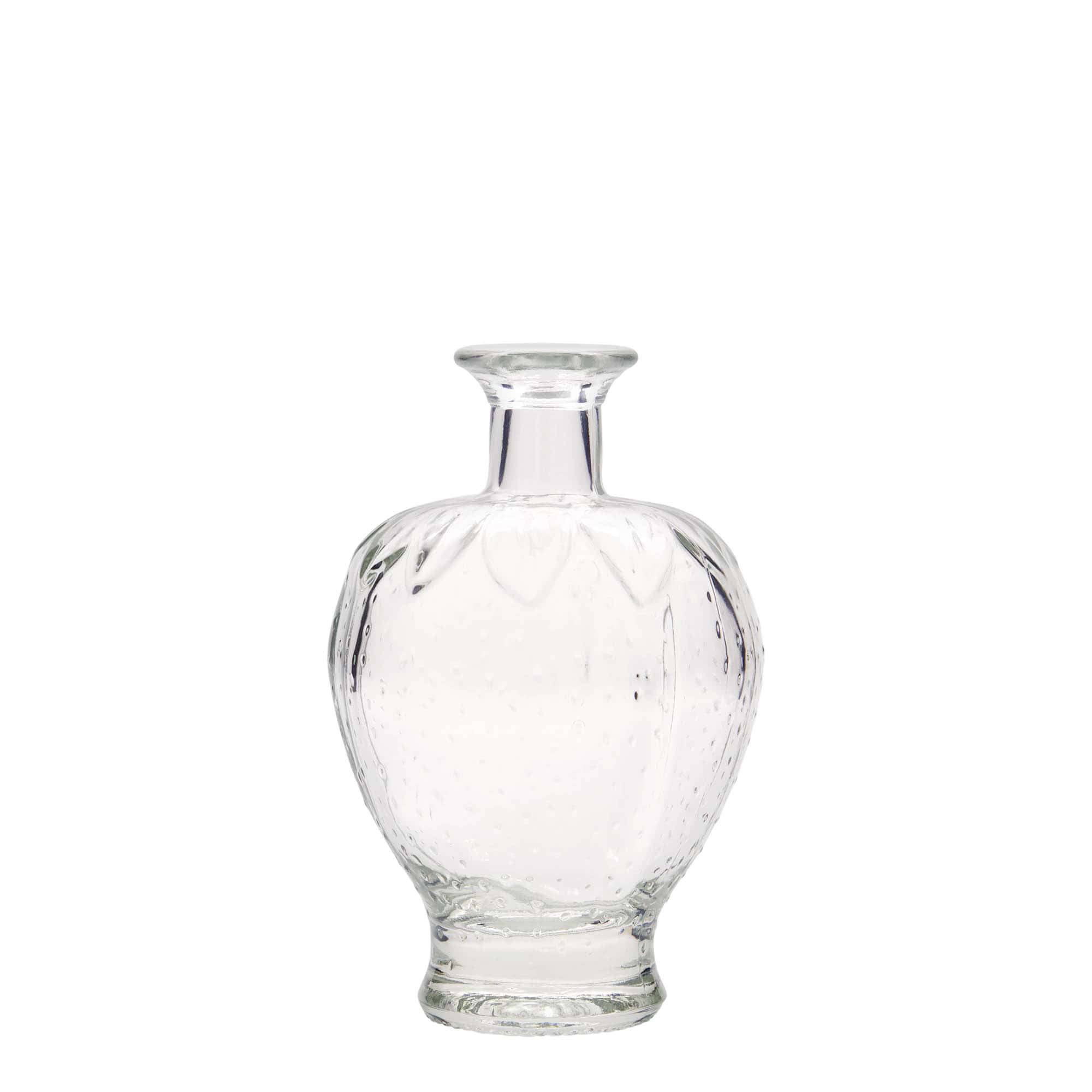 200 ml lasipullo 'Mansikka', suuaukko: korkki