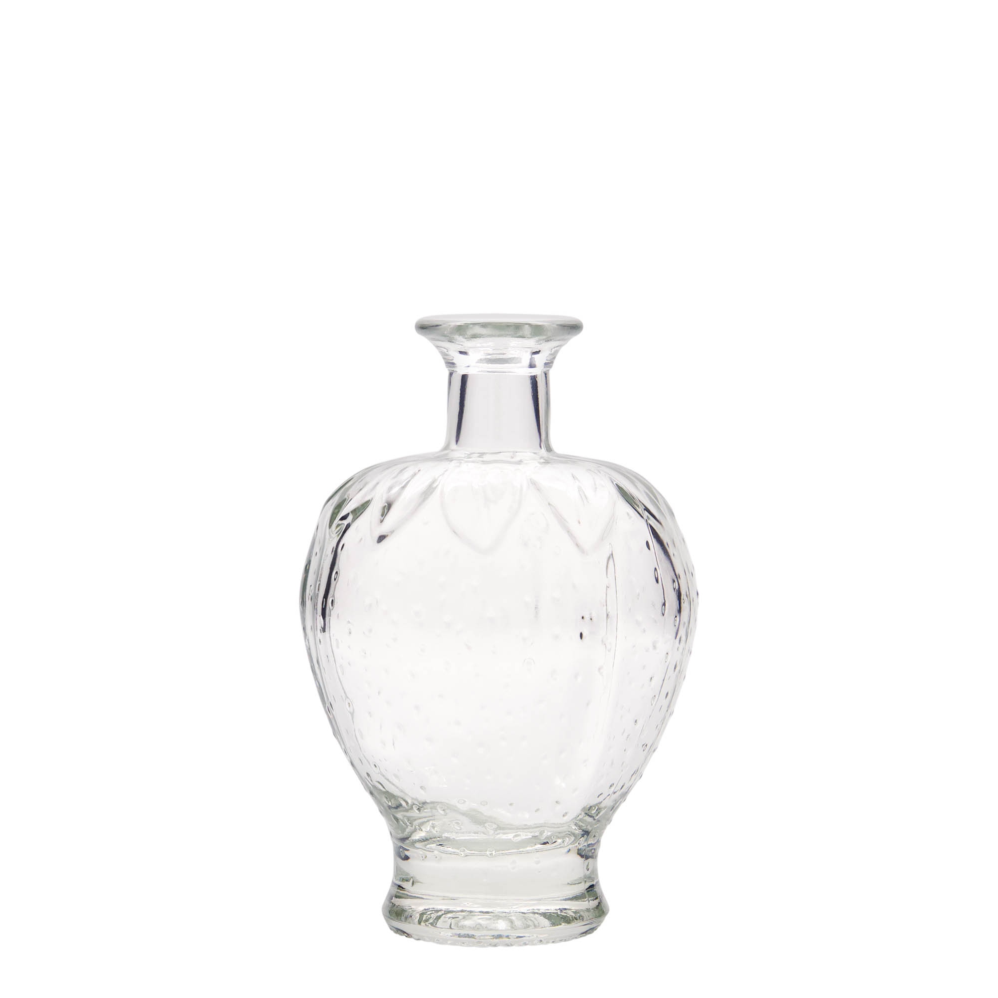 200 ml lasipullo ”Mansikka”, suuaukko: korkki