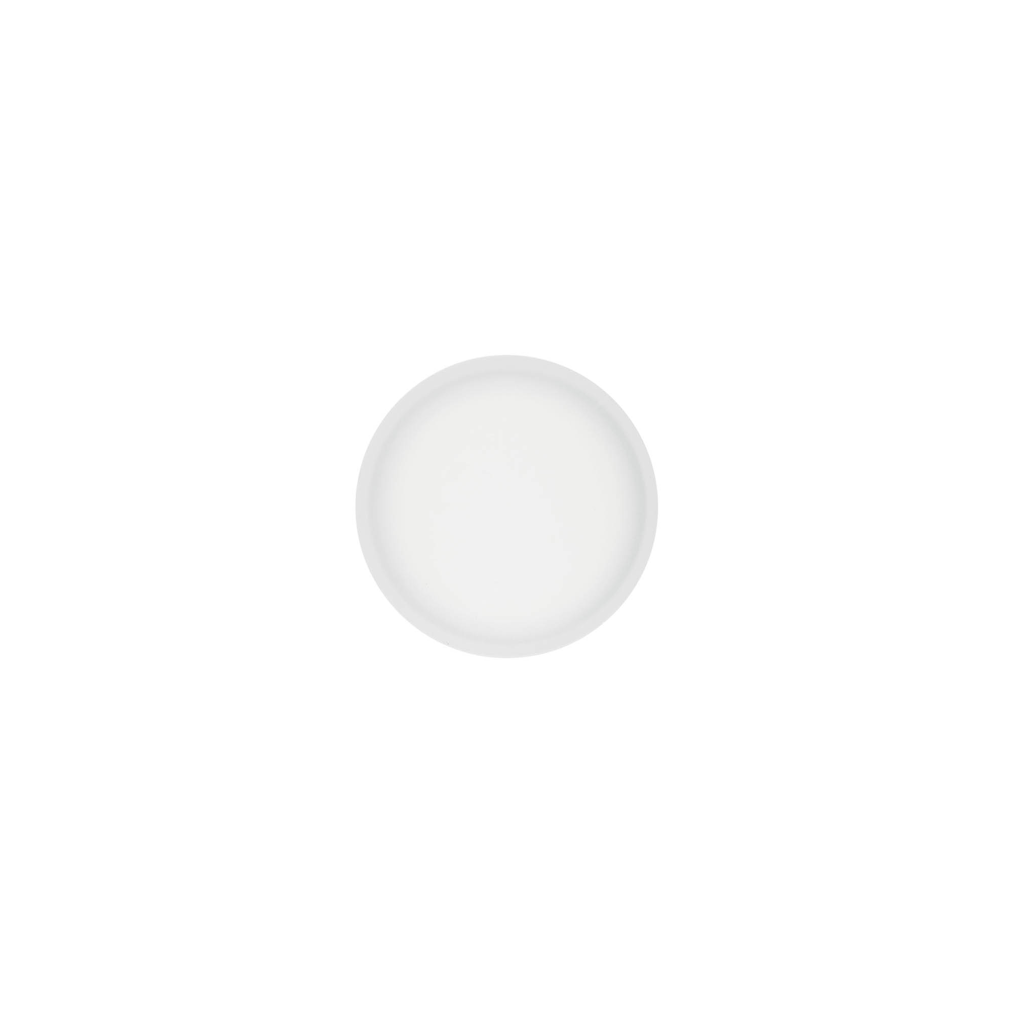 Ruuvikorkki 'Clear/Platin Edition', PP-muovi, valkoinen, suulle: 45/2P