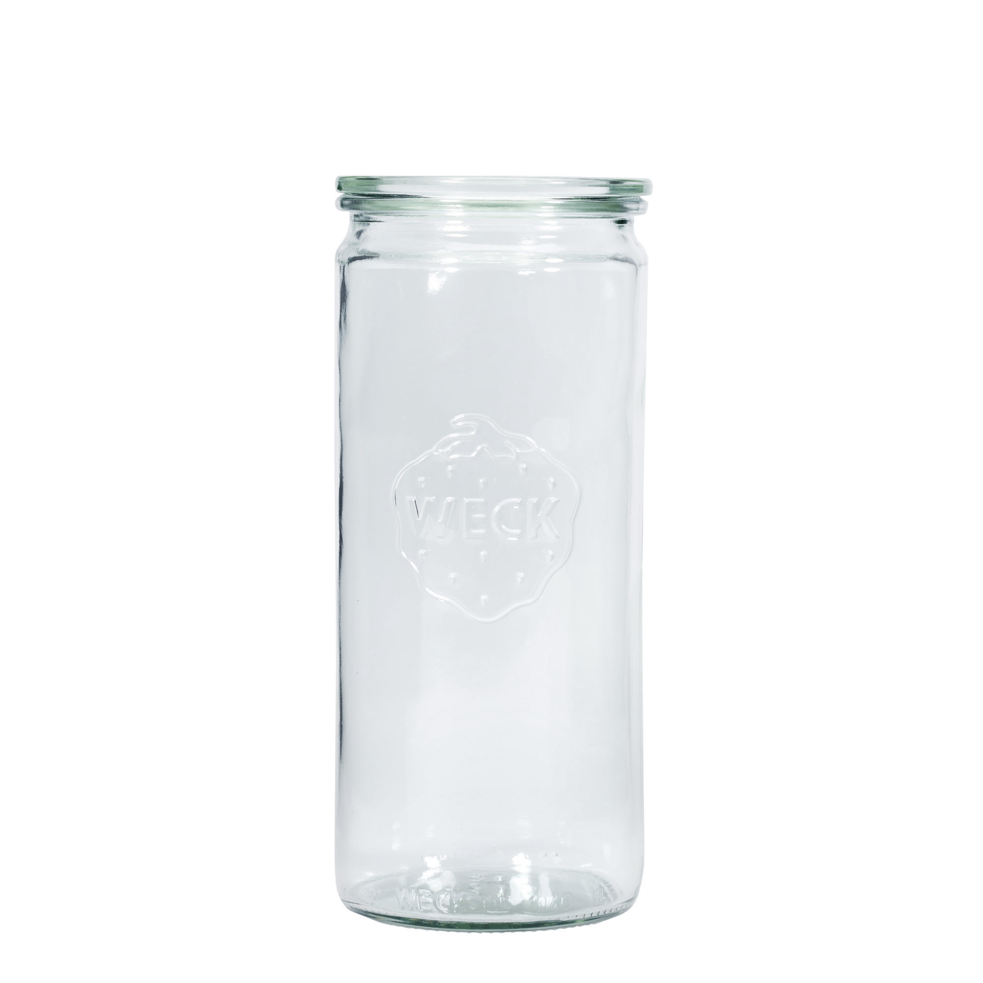 1.040 ml WECK-sylinterilasi, suuaukko: pyöreä reuna 1.040 ml WECK-sylinterilasi, suuaukko: pyöreä reuna