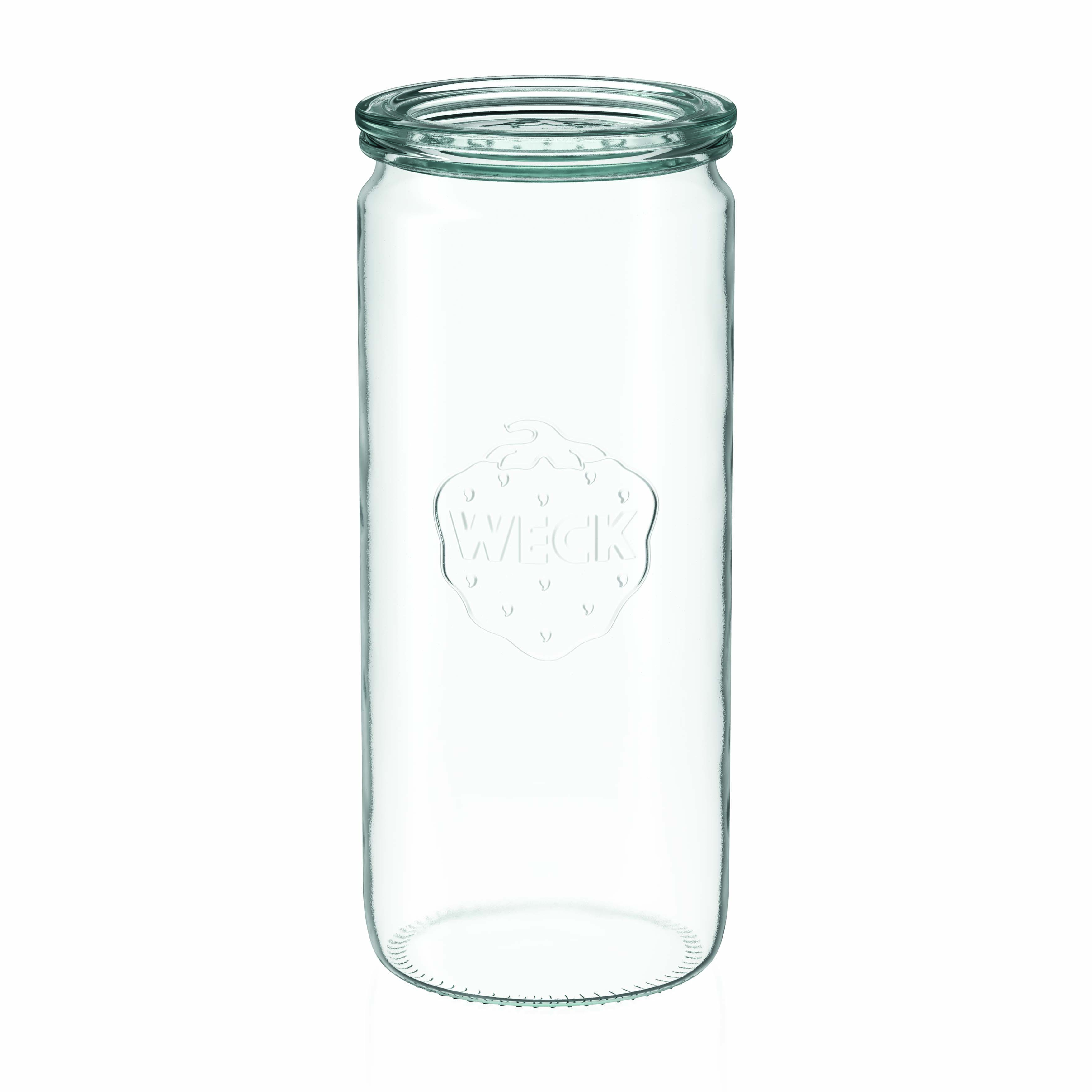 1.040 ml WECK-sylinterilasi, suuaukko: pyöreä reuna 1.040 ml WECK-sylinterilasi, suuaukko: pyöreä reuna