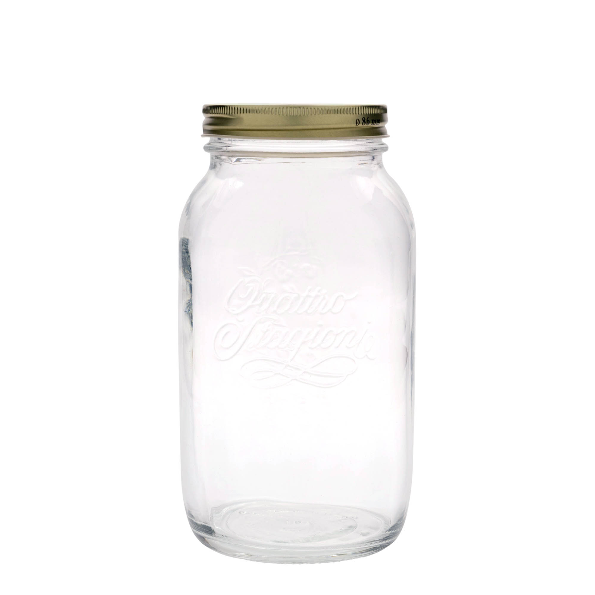 1.500 ml lasi 'Quattro Stagioni', suuaukko: ruuvikorkki