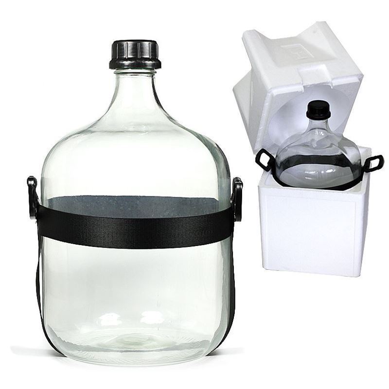 25 l Olkikoripullo High End, lasi, suu: Kierrekorkki 25 l Olkikoripullo High End, lasi, suu: Kierrekorkki