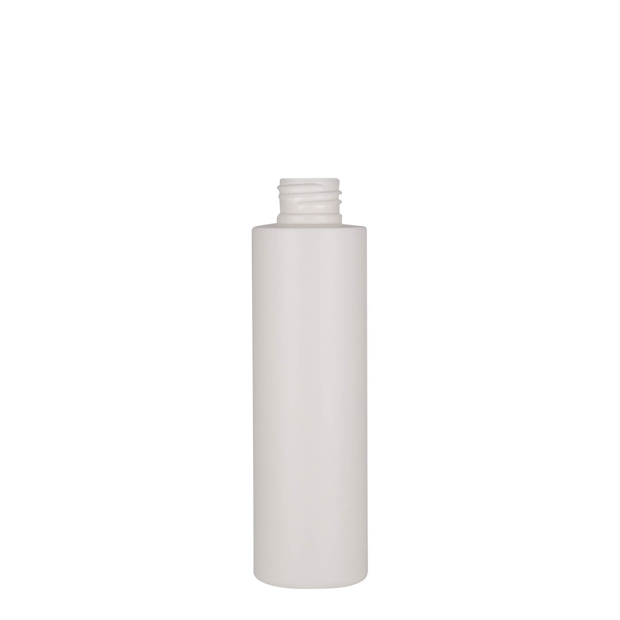 150 ml muovipullo 'Pipe', HDPE, valkoinen, suuaukko: 24/410 150 ml muovipullo 'Pipe', HDPE, valkoinen, suuaukko: 24/410