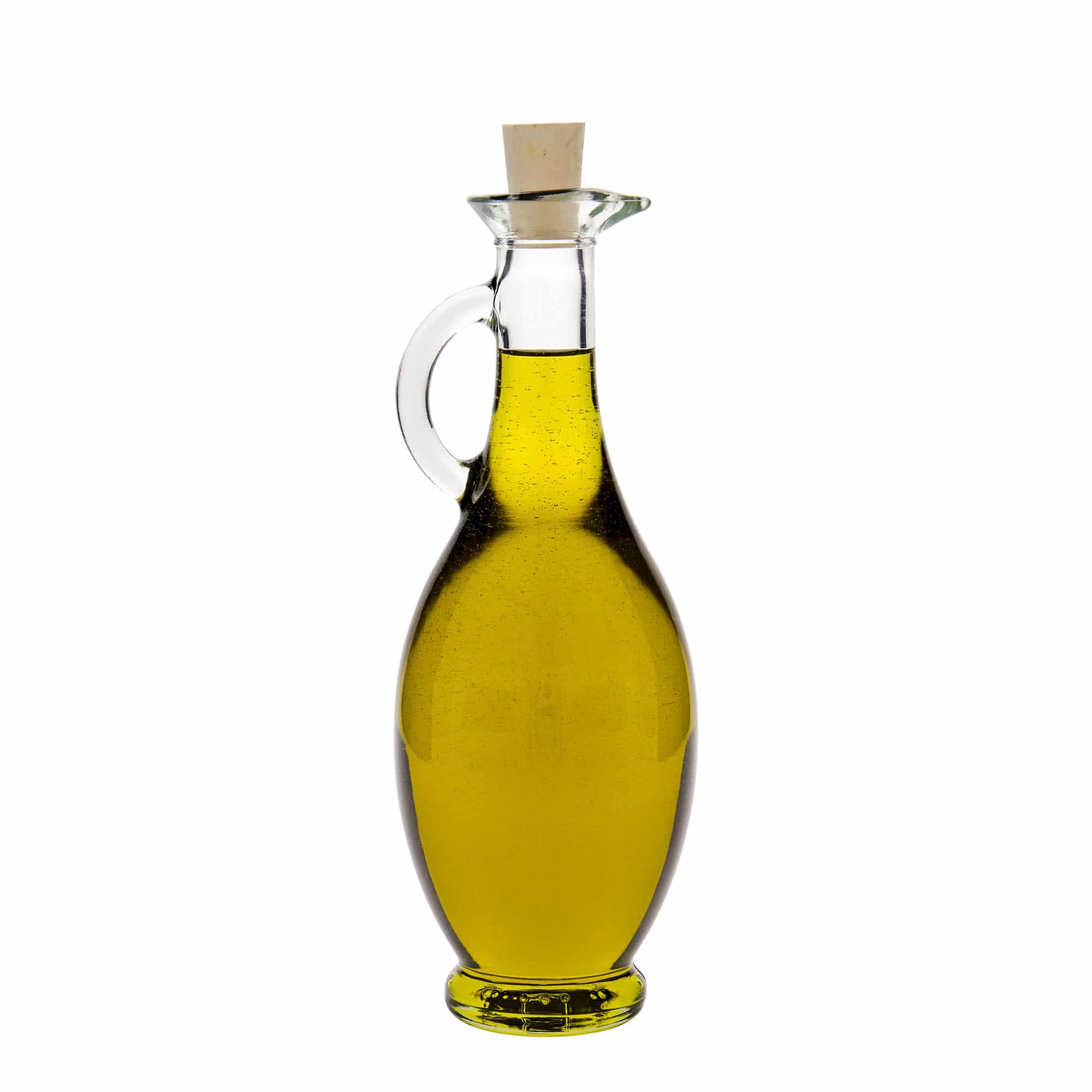 500 ml etikka-/öljypullo 'Egizia', suu: korkki