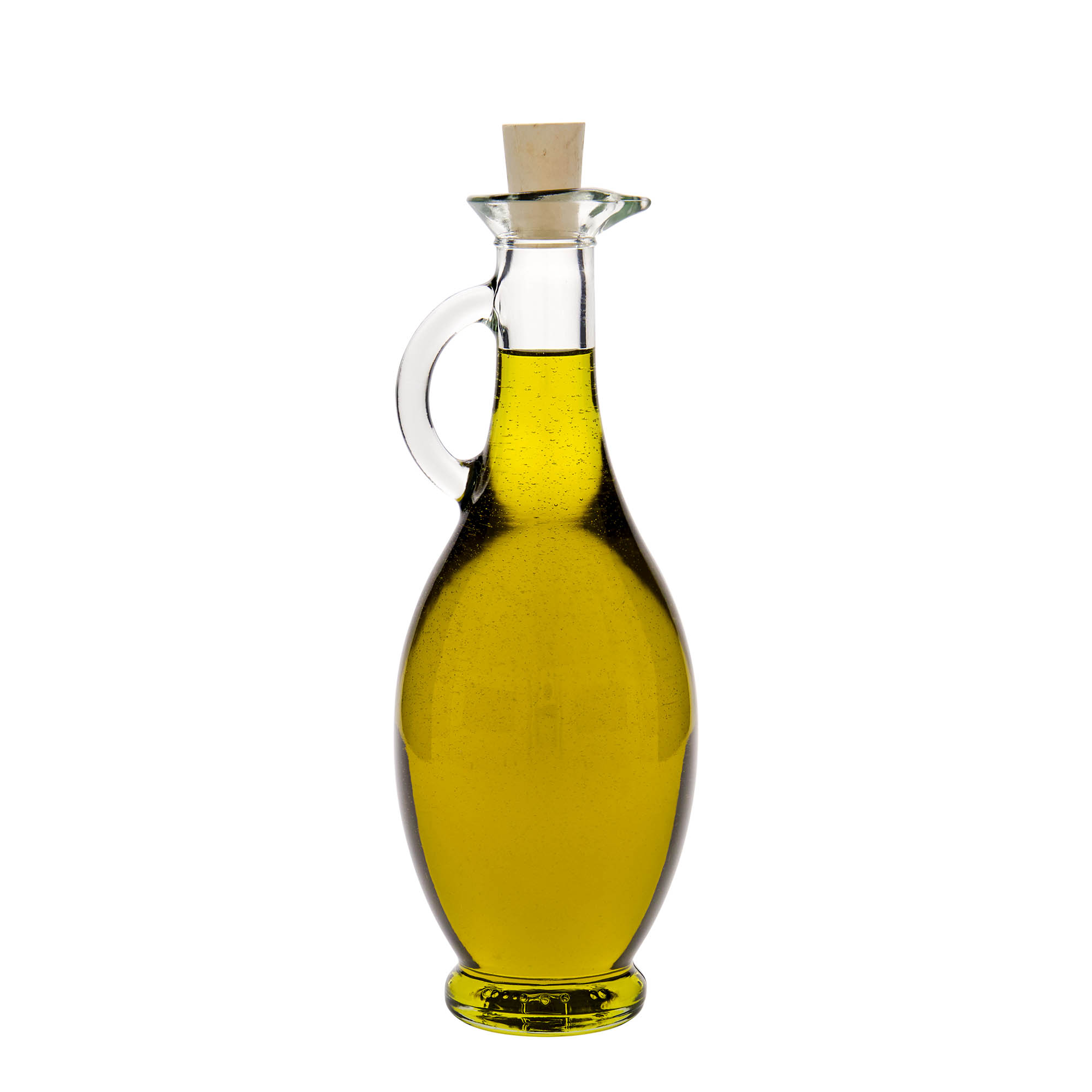 500 ml etikka-/öljypullo 'Egizia', suuaukko: korkki