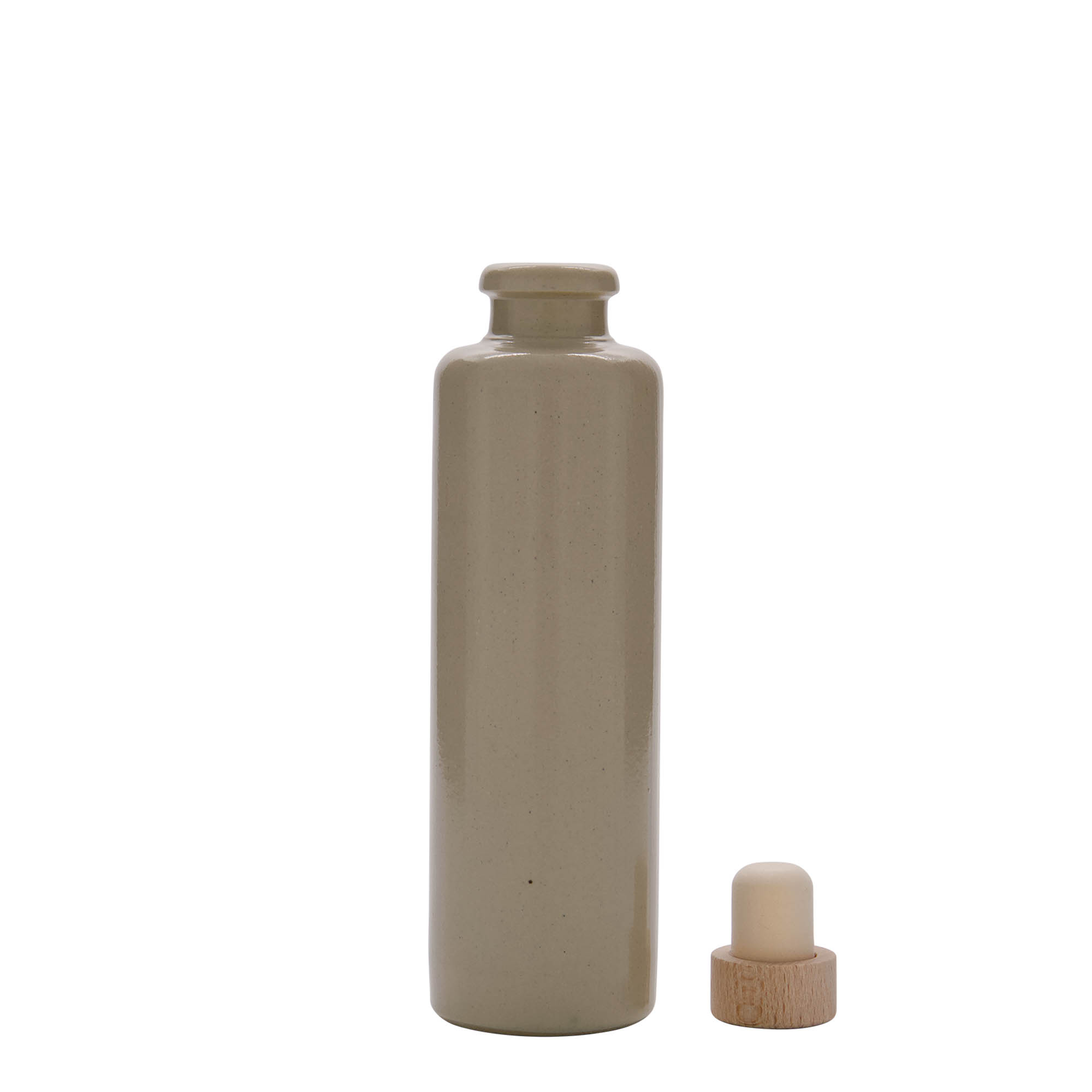 200 ml saviruukku, kivikeramiikka, beige, suuaukko: korkki 200 ml saviruukku, kivikeramiikka, beige, suuaukko: korkki
