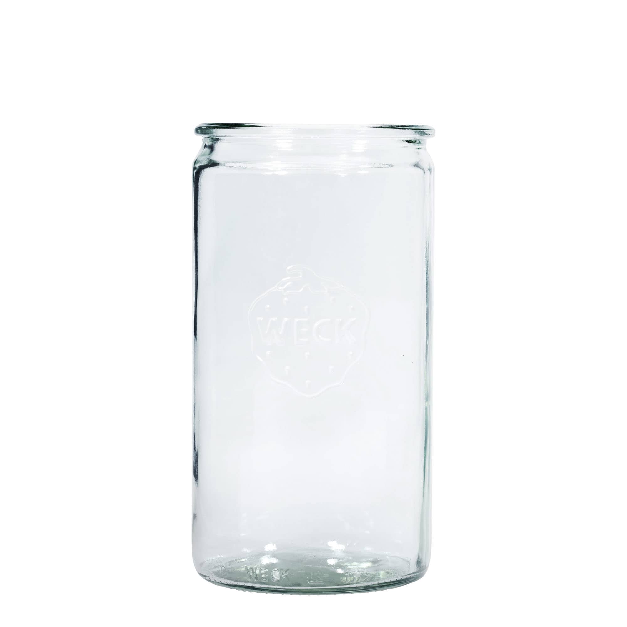 1,575 ml WECK-sylinterilasi, suuaukon reuna: pyöreä reuna 1,575 ml WECK-sylinterilasi, suuaukon reuna: pyöreä reuna