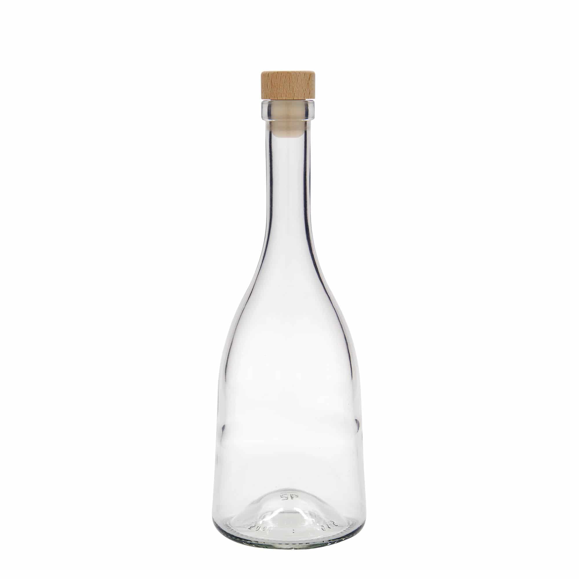 500 ml lasipullo 'Rustica speciale', suu: korkki