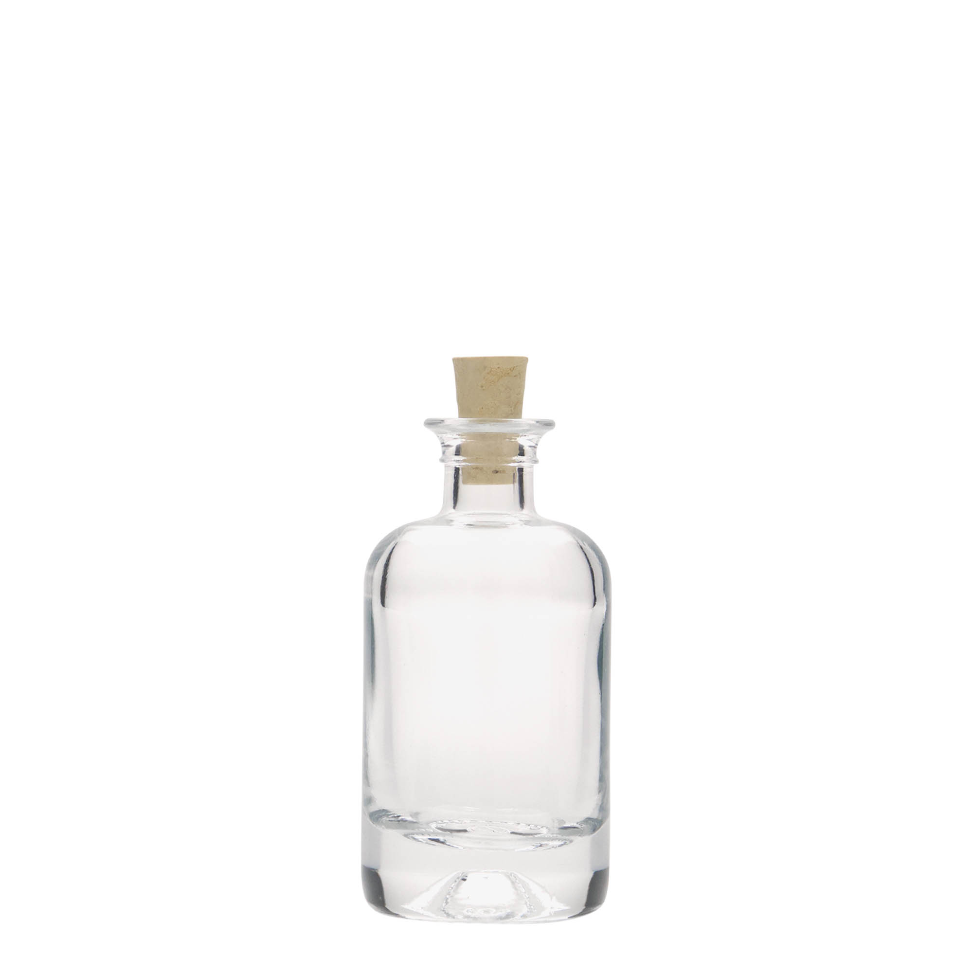 40 ml lasipullo apteekkarille, suuaukko: korkki
