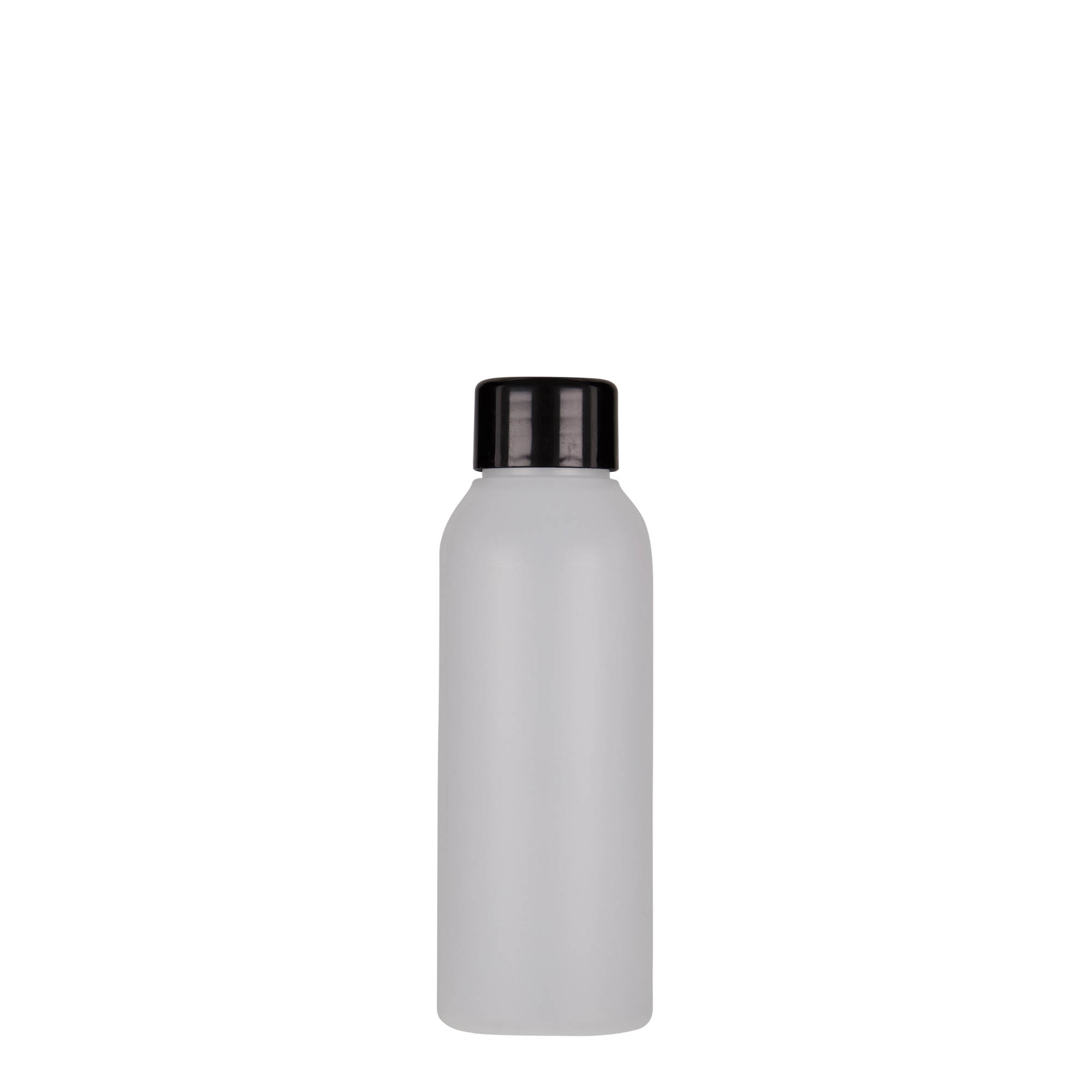 100 ml muovipullo ”Tuffy”, HDPE, luonnonväri, suuaukko: 24/410