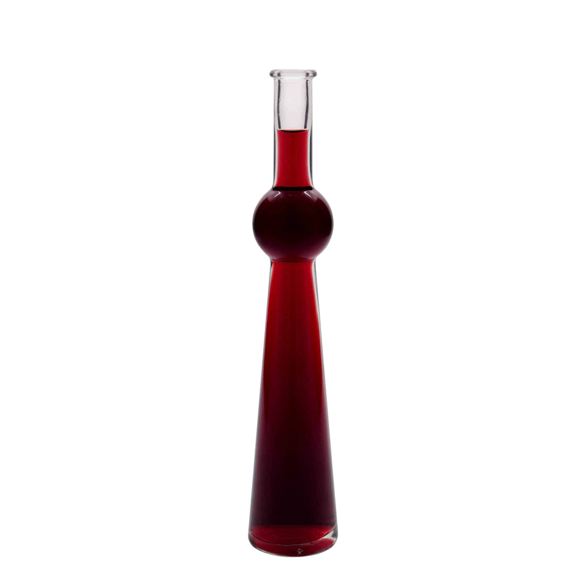 200 ml lasipullo ”Supernova”, suuaukon materiaali: korkki