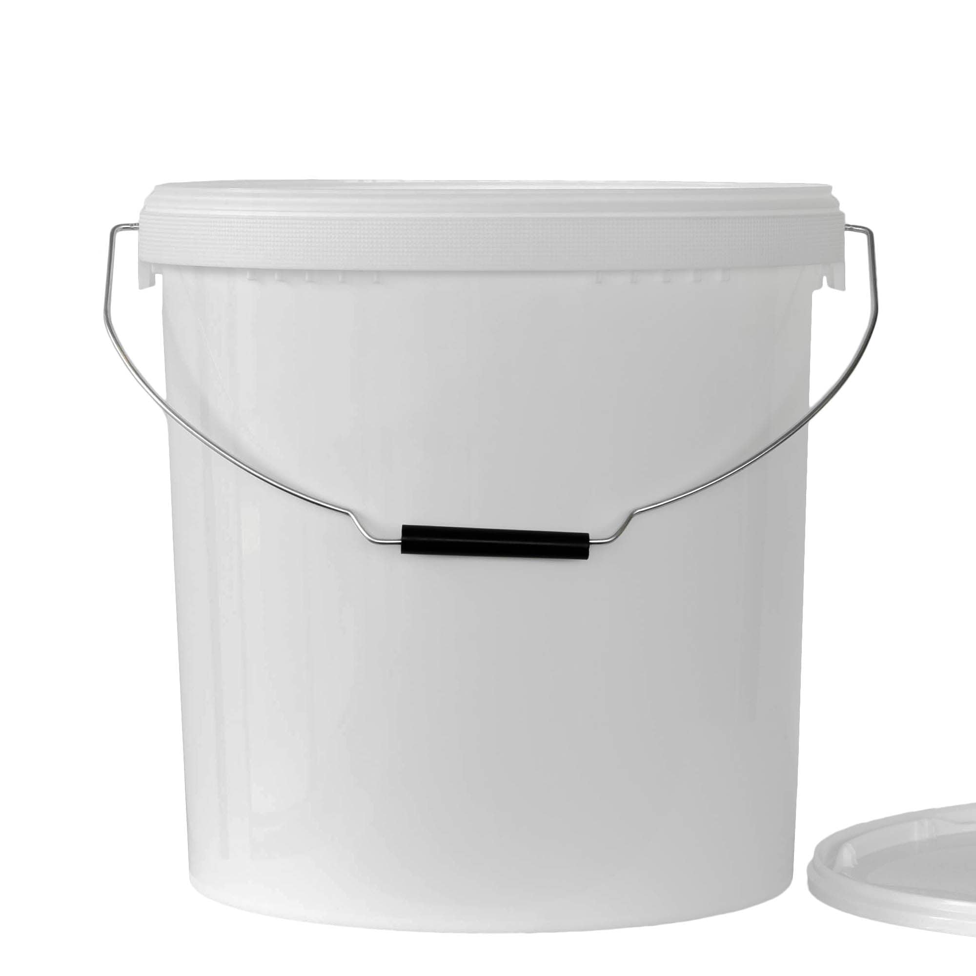 20 l ämpäri, PP-muovi, valkoinen