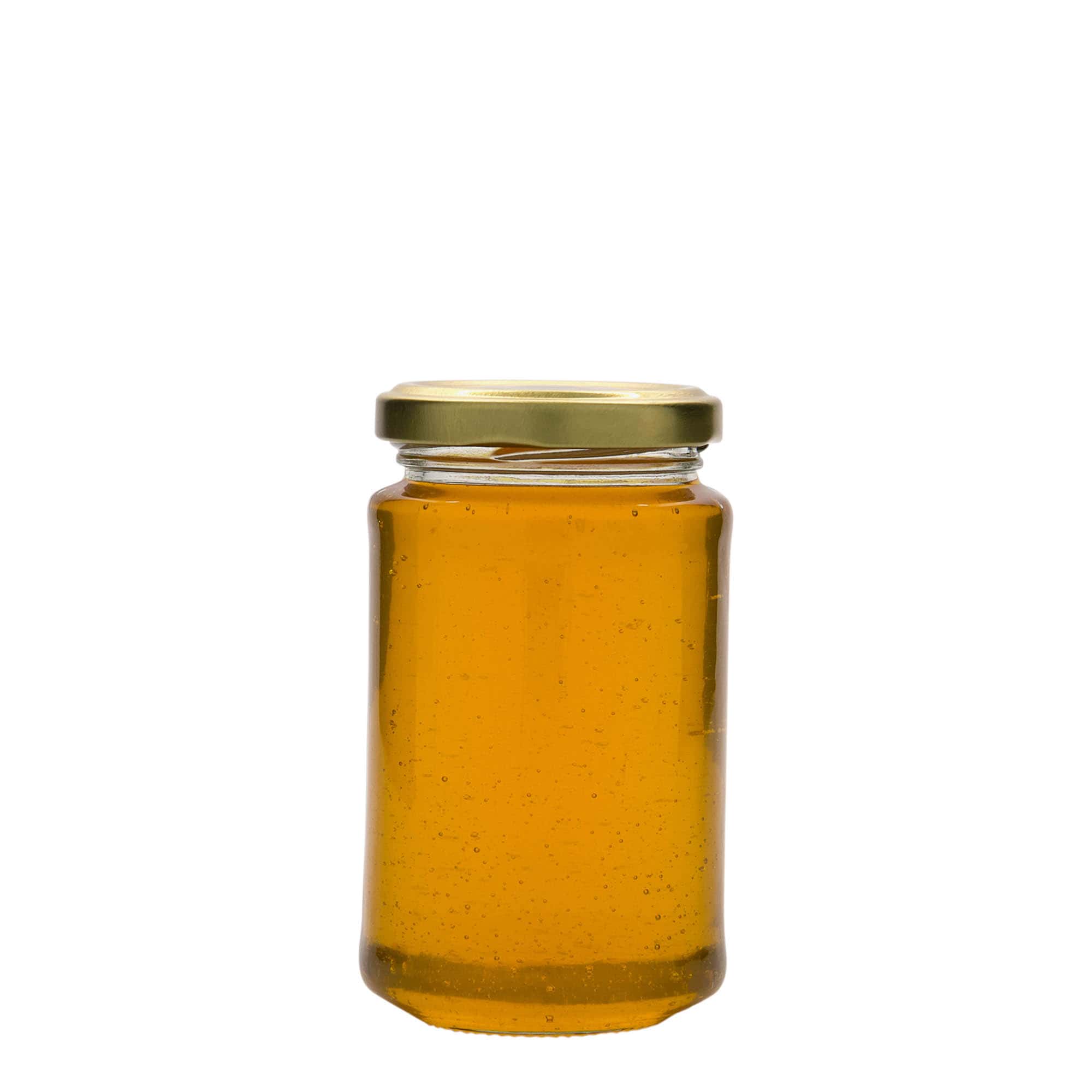 250 ml korkea pyöreä lasi, suuaukko: Twist-off (TO 58)