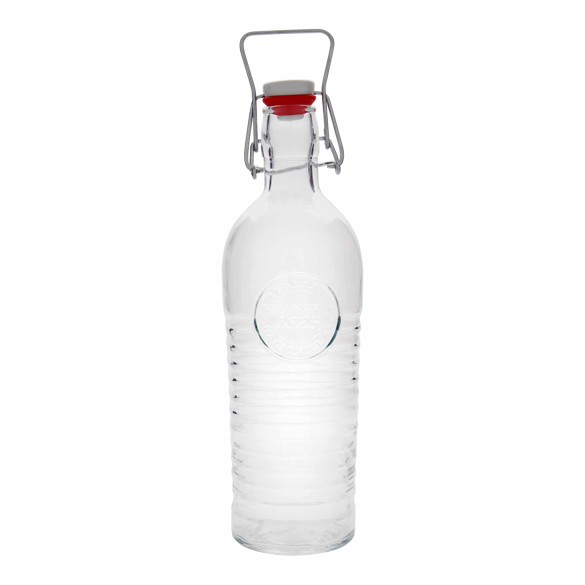 1200 ml lasipullo 'Officina 1825', suu: patenttikorkki 1200 ml lasipullo 'Officina 1825', suu: patenttikorkki