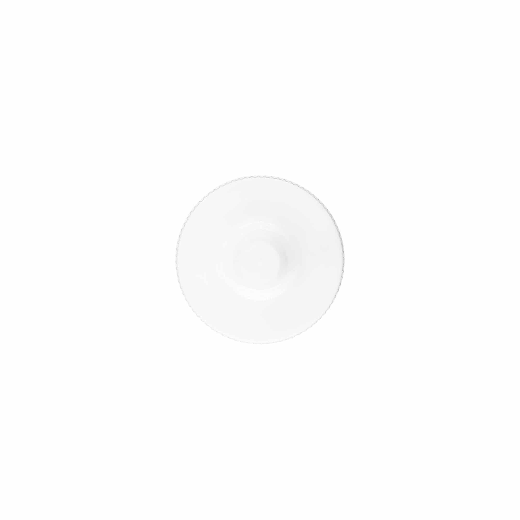 Kierrekorkki applikaattorilla, PP-muovi, valk., suu: 24/410