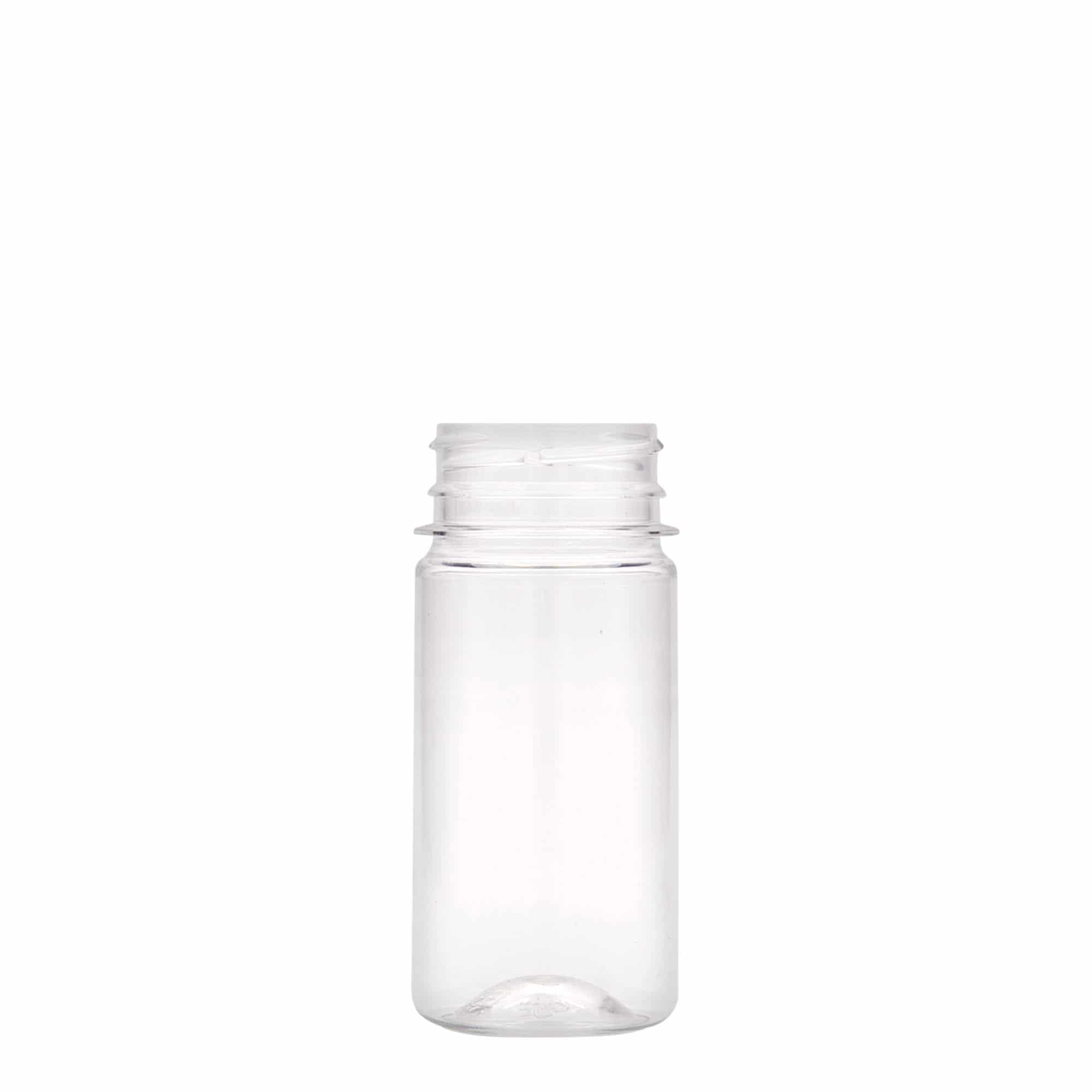 100 ml PET-pullo 'Everytime', muovia, suuaukko: 38 mm