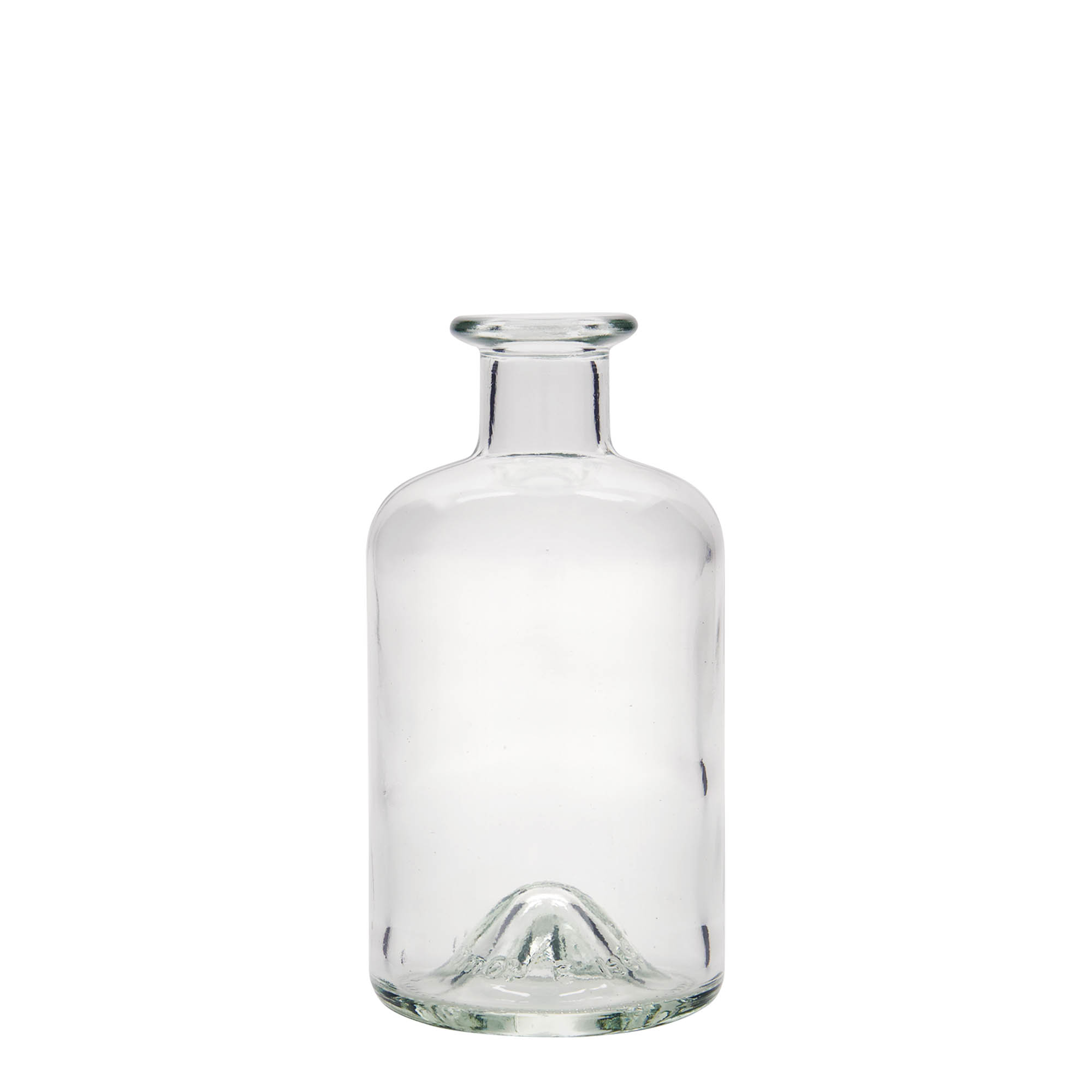 350 ml lasipullo apteekkarille, suuaukko: korkki