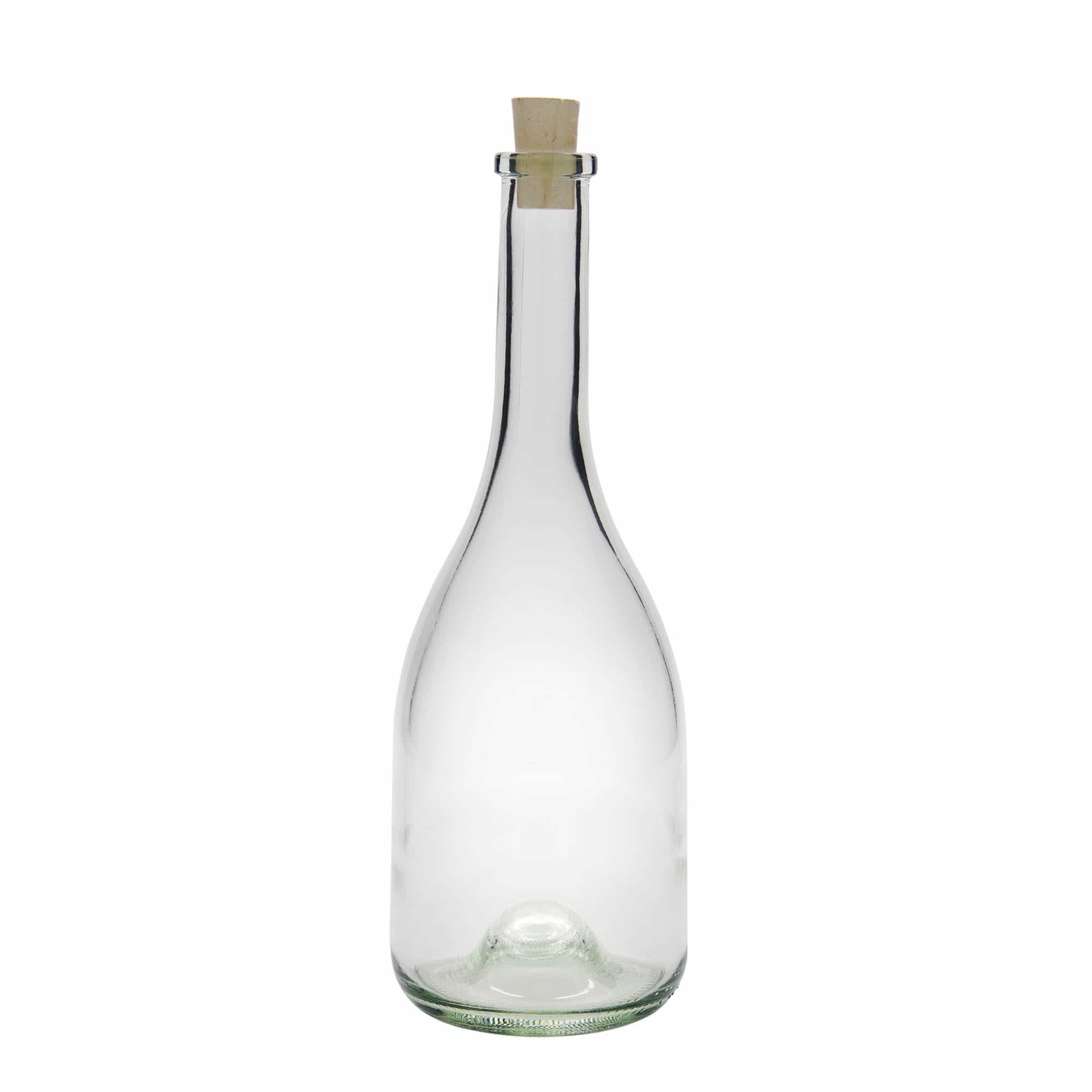 750 ml lasipullo 'Rustica', suuaukko: korkki