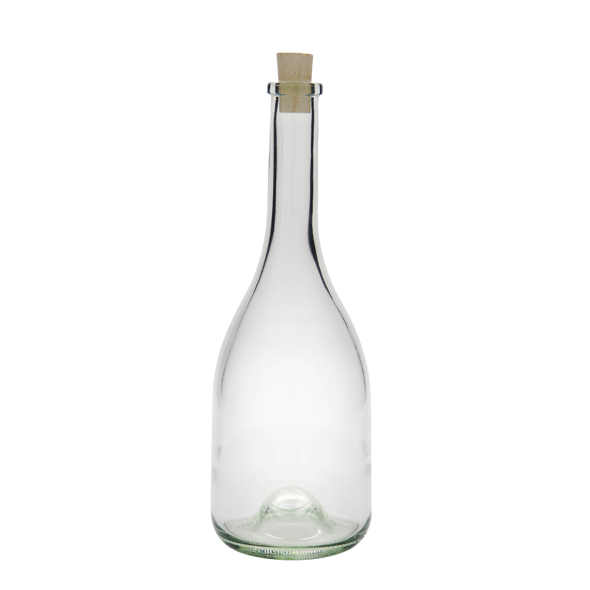 750 ml lasipullo ”Rustica”, suuaukko: korkki