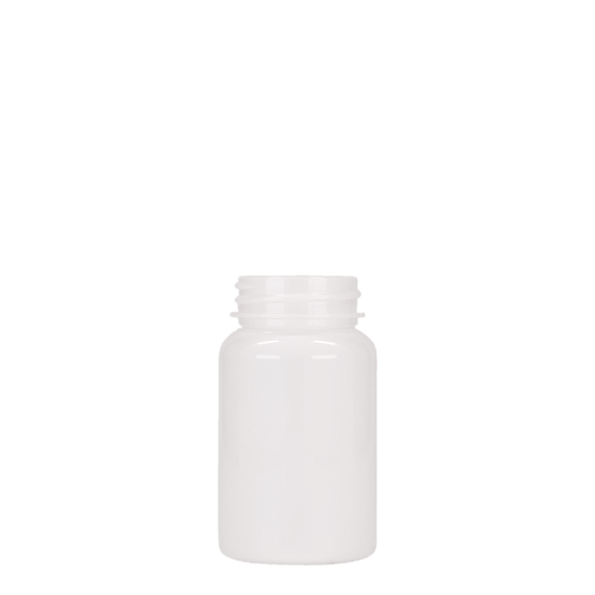 75 ml PET-pakkaus, muovia, valkoinen, suuaukko: 38/400 75 ml PET-pakkaus, muovia, valkoinen, suuaukko: 38/400
