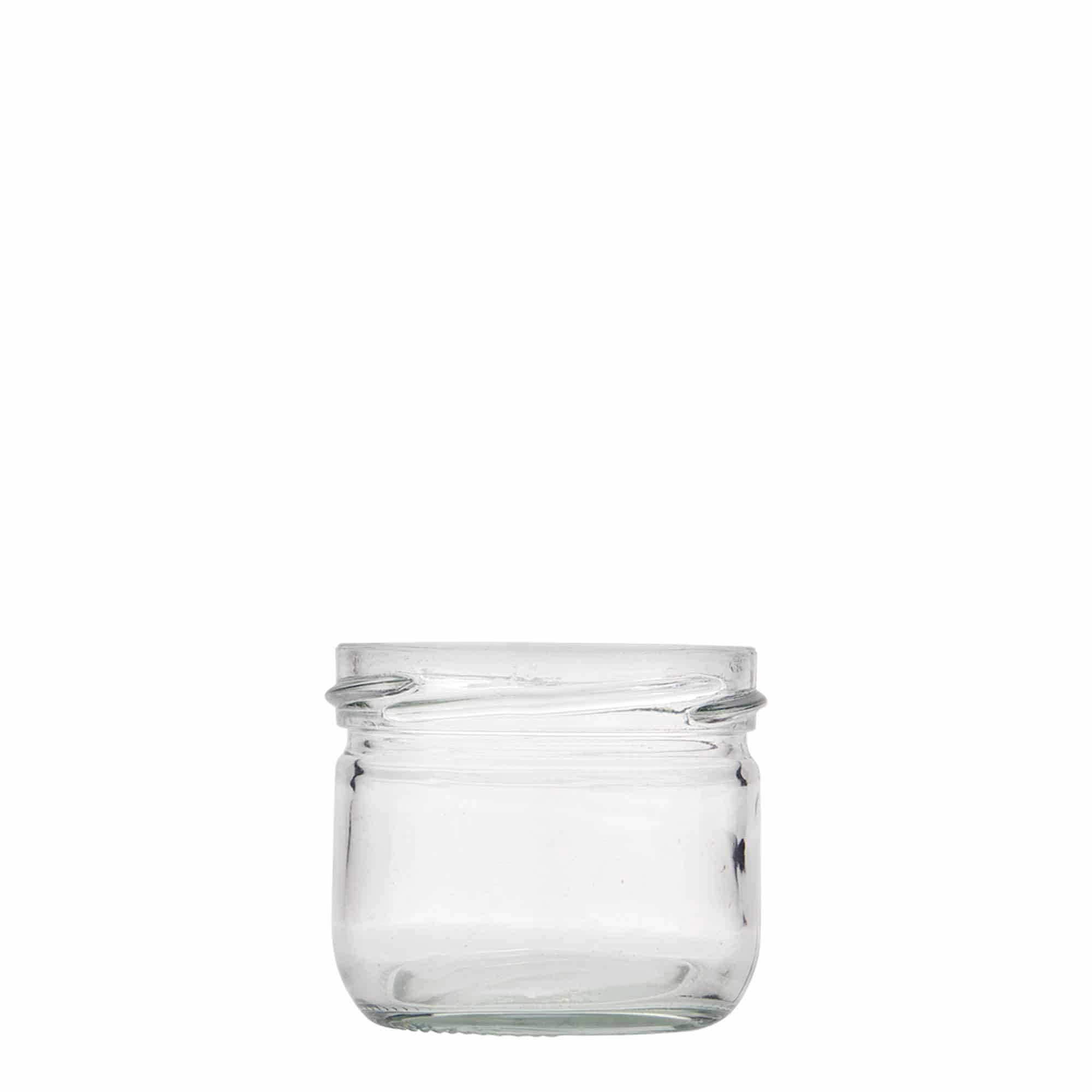 120 ml sylinterimäinen lasipurkki, suu: Twist-Off (TO 66)