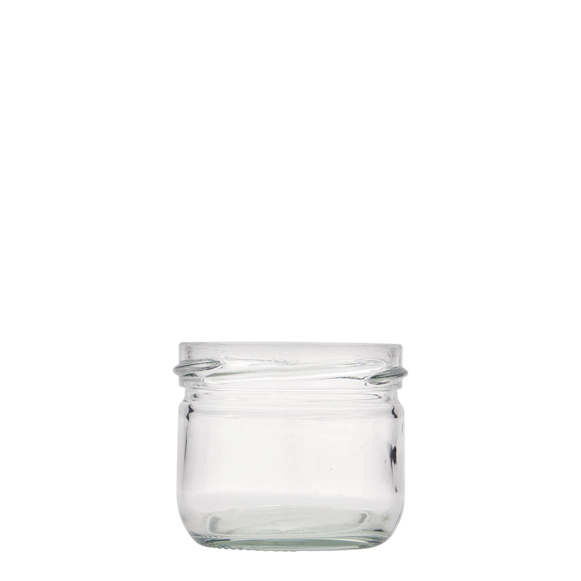 120 ml kaatolasipurkki, suuaukko: Twist-Off (TO 66)