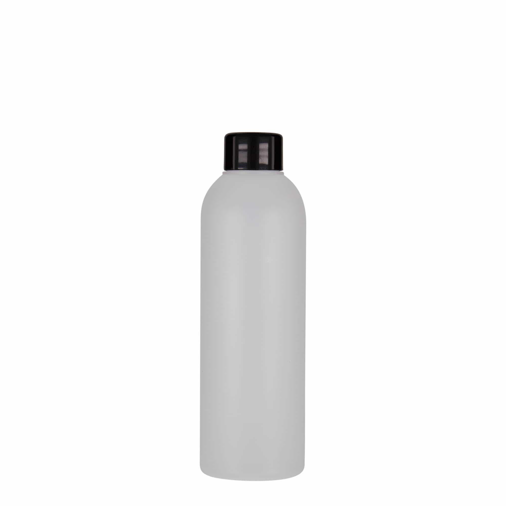 200 ml muovipullo 'Tuffy', HDPE, luonnonväri, suuaukko: 24/410