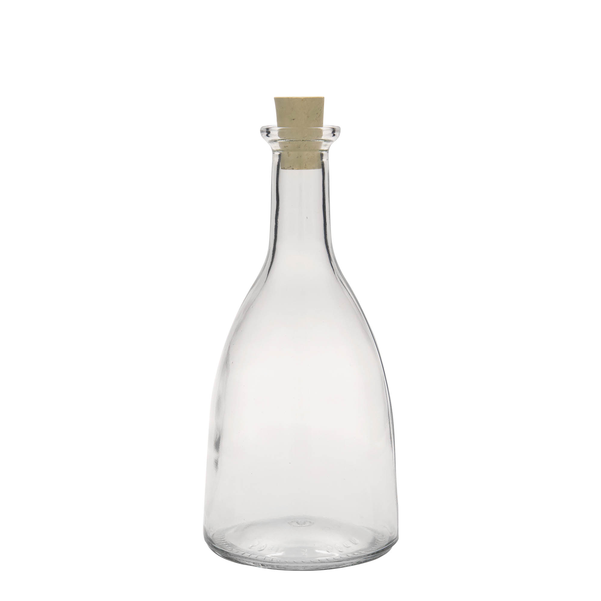 500 ml lasipullo 'Viola', suuaukko: korkki 500 ml lasipullo 'Viola', suuaukko: korkki