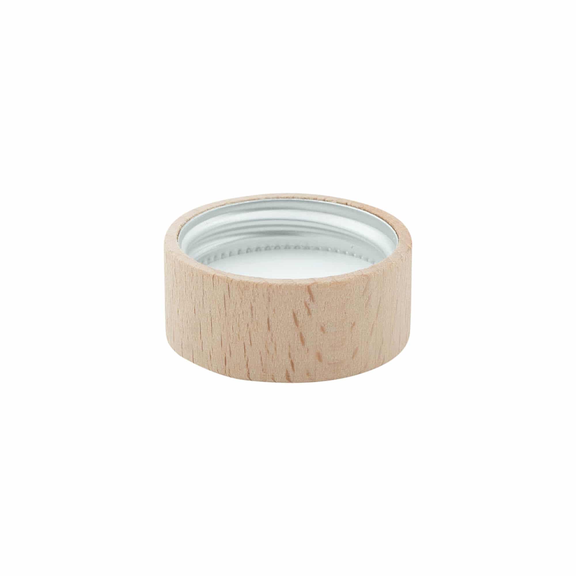 Ruuvikorkki, puu, beige, suuaukolle: GPI 33/400