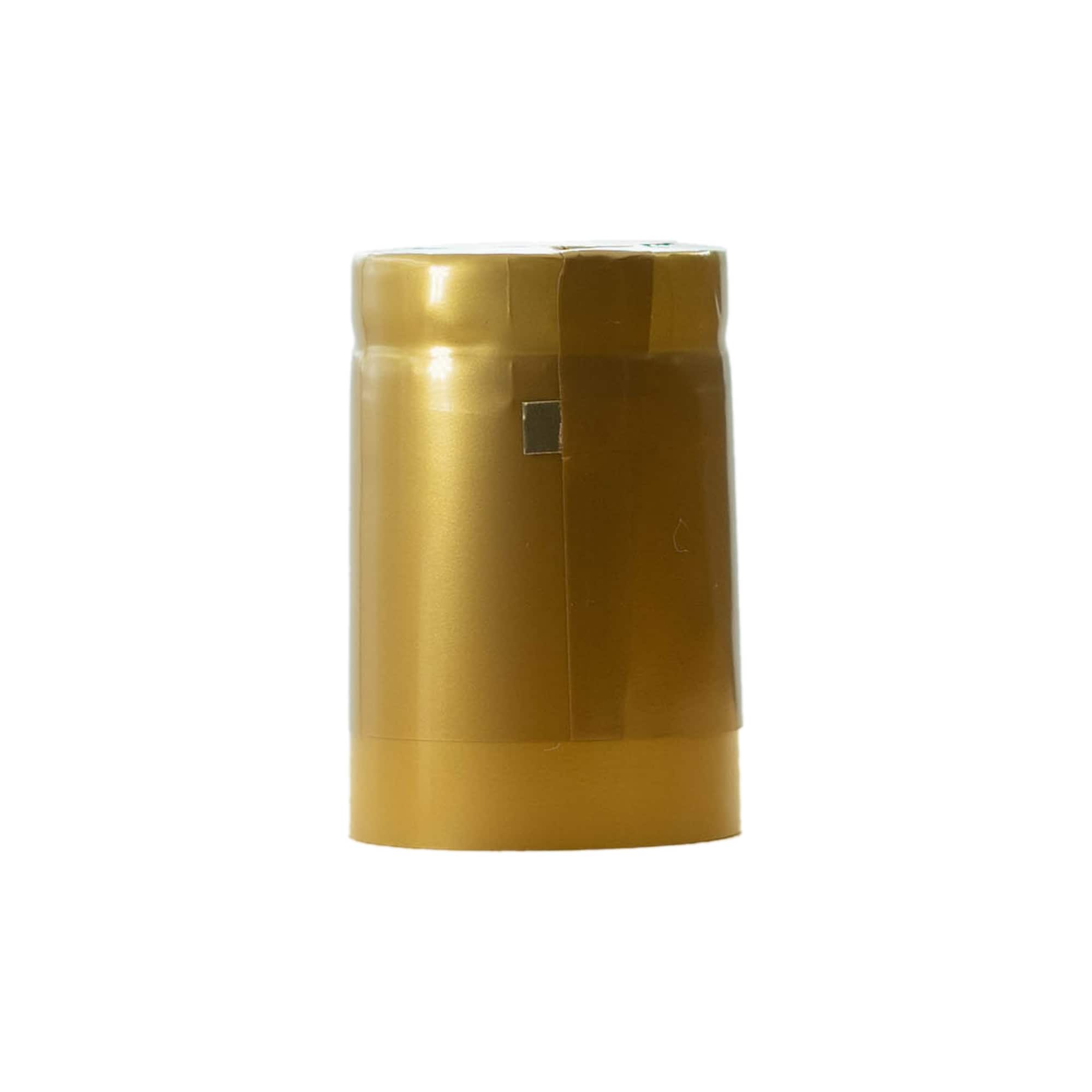 Kutistuskapseli 32x41, PVC-muovi, kulta