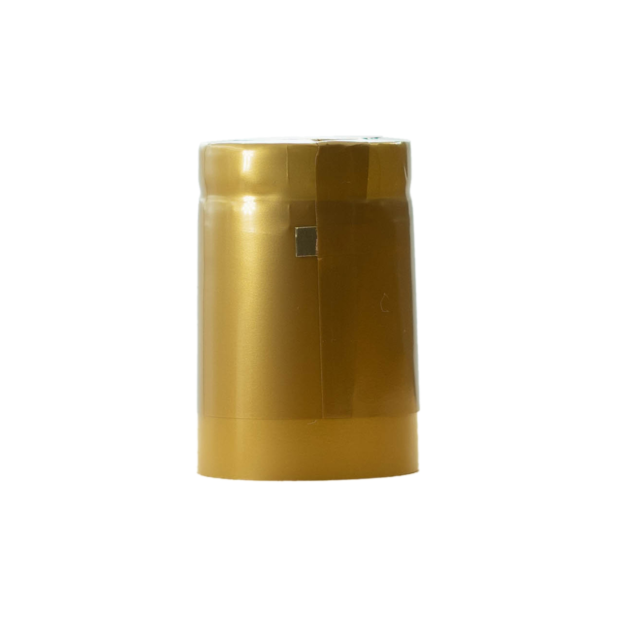 Kutistuskapseli 32x41, PVC-muovi, kulta Kutistuskapseli 32x41, PVC-muovi, kulta