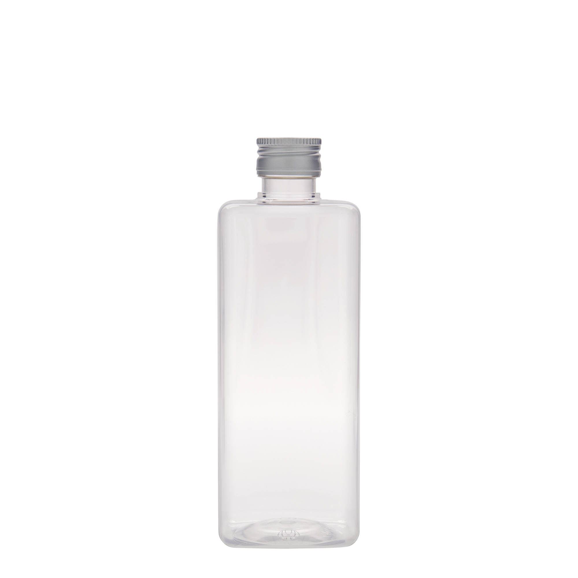 500 ml PET-pullo 'Karl', neliömäinen, muovia, suuaukko: PP 28 500 ml PET-pullo 'Karl', neliömäinen, muovia, suuaukko: PP 28
