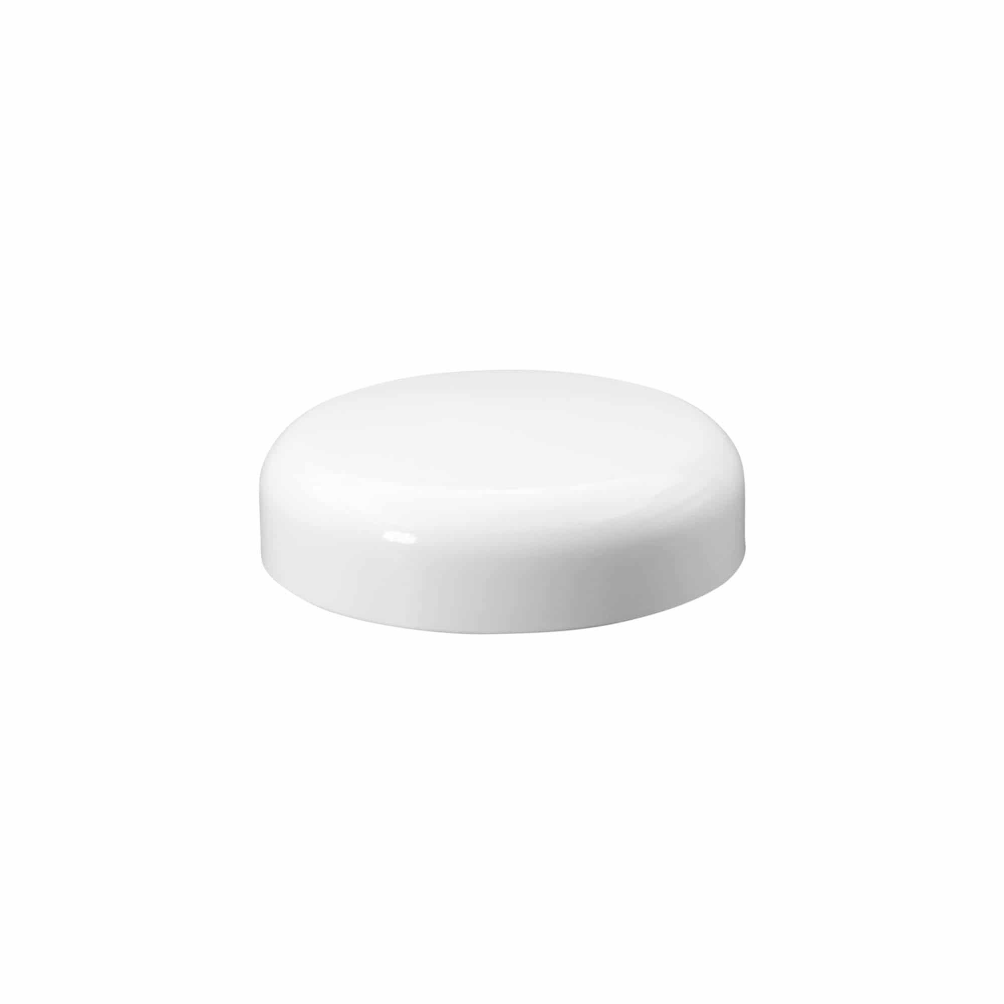 Kierrekorkki 150 ml:lle 'Bianca', PP-muovi, valk. Kierrekorkki 150 ml:lle 'Bianca', PP-muovi, valk.