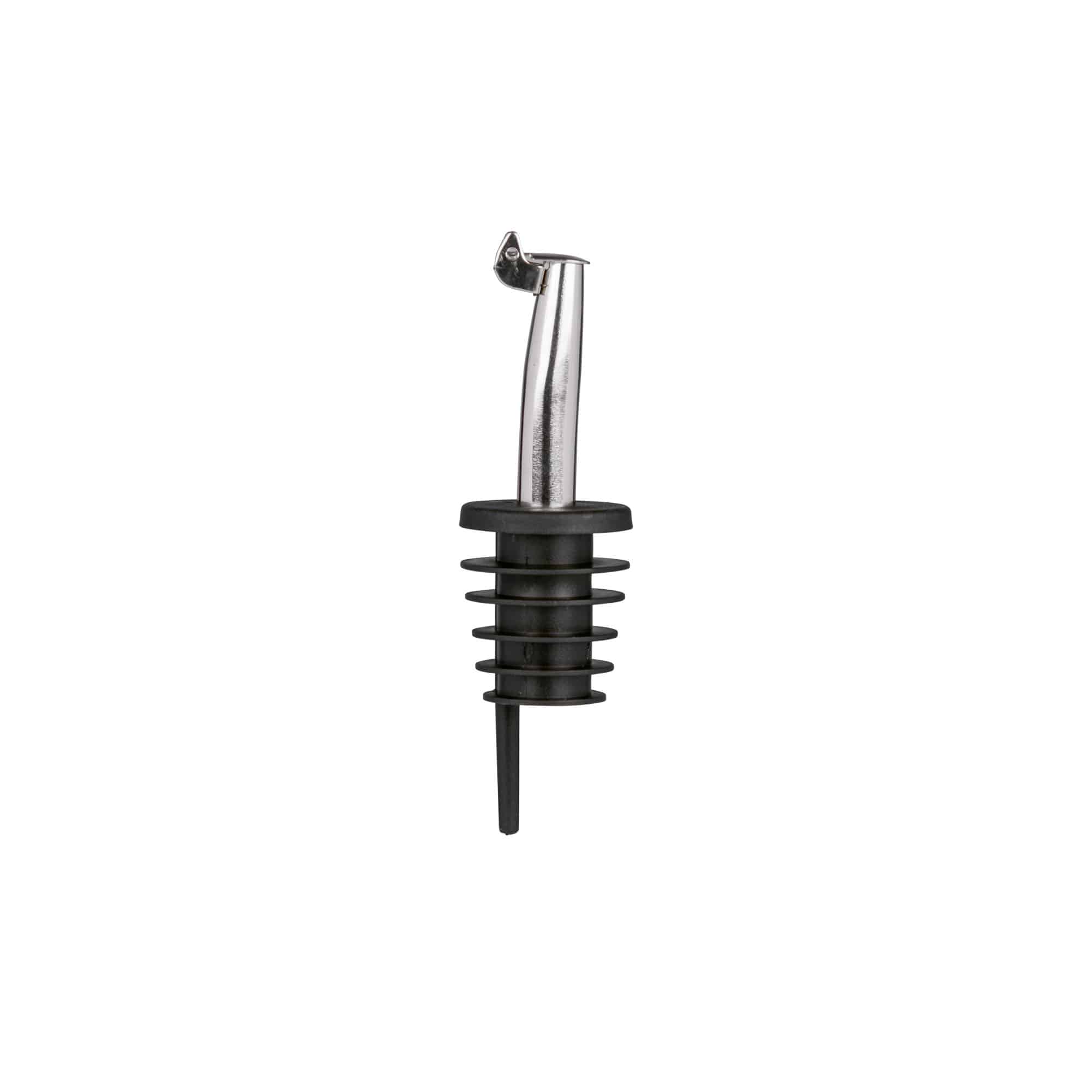Inox-kaatonokka metallikannella, ruostumatonta terästä, hopea