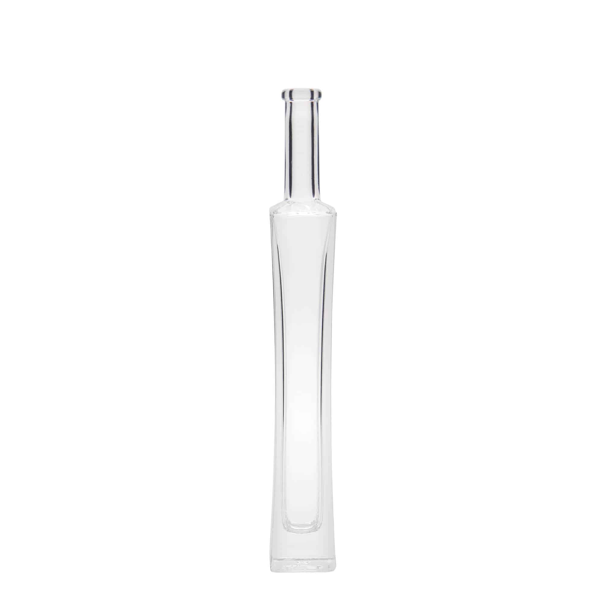 100 ml lasipullo 'Koko', nelikulmainen, suuaukko: korkki