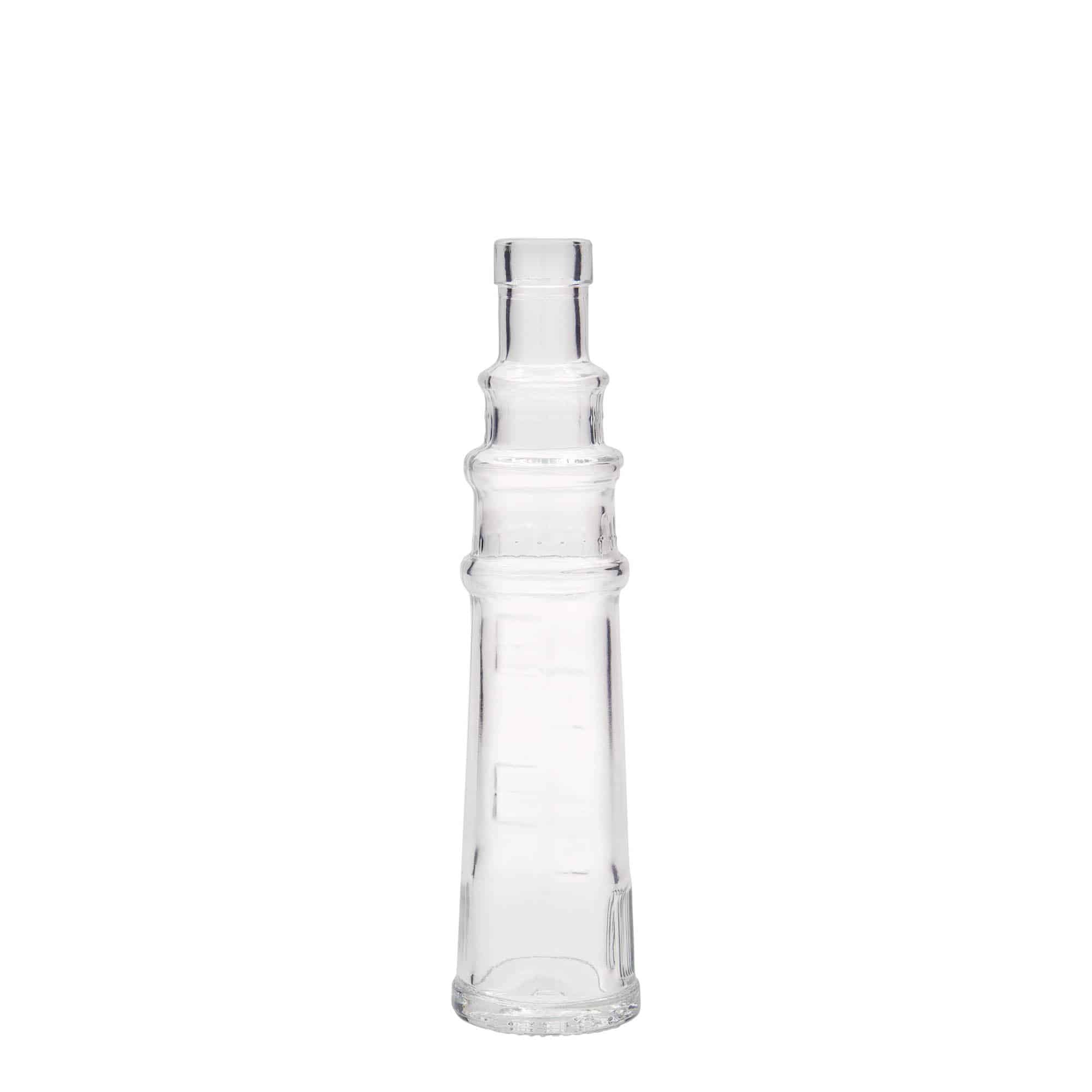 100 ml lasipullo 'Majakka', suu: korkki