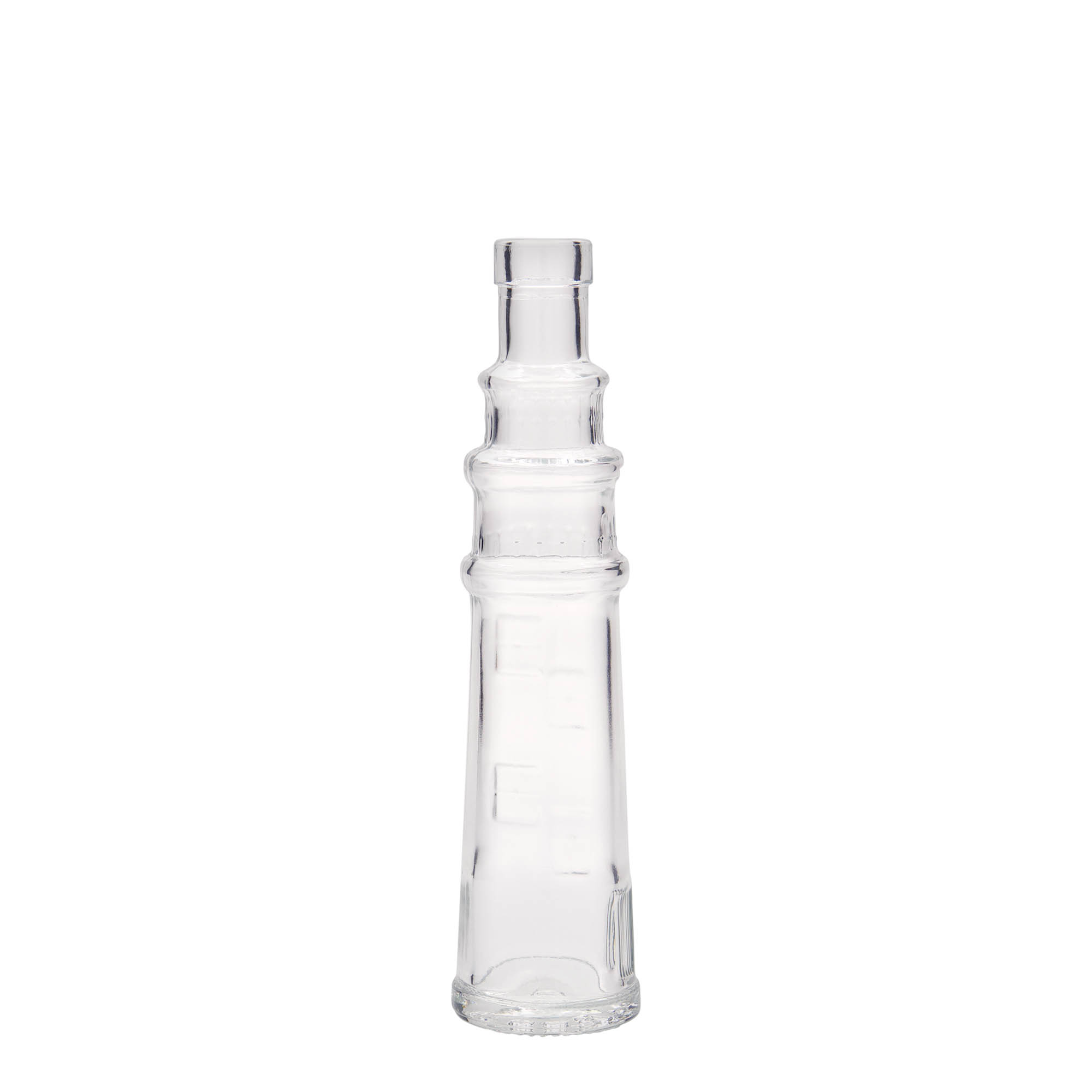 100 ml lasipullo 'Majakka', suuaukko: korkki