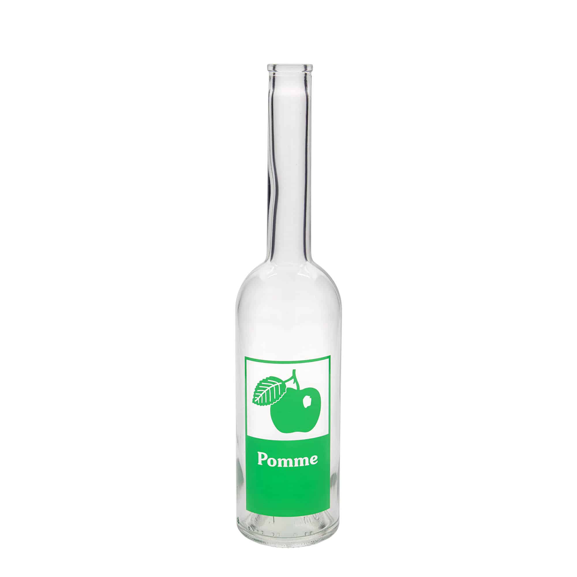 500 ml lasipullo 'Ooppera', kuvio: Pomme, suu: korkki 500 ml lasipullo 'Ooppera', kuvio: Pomme, suu: korkki