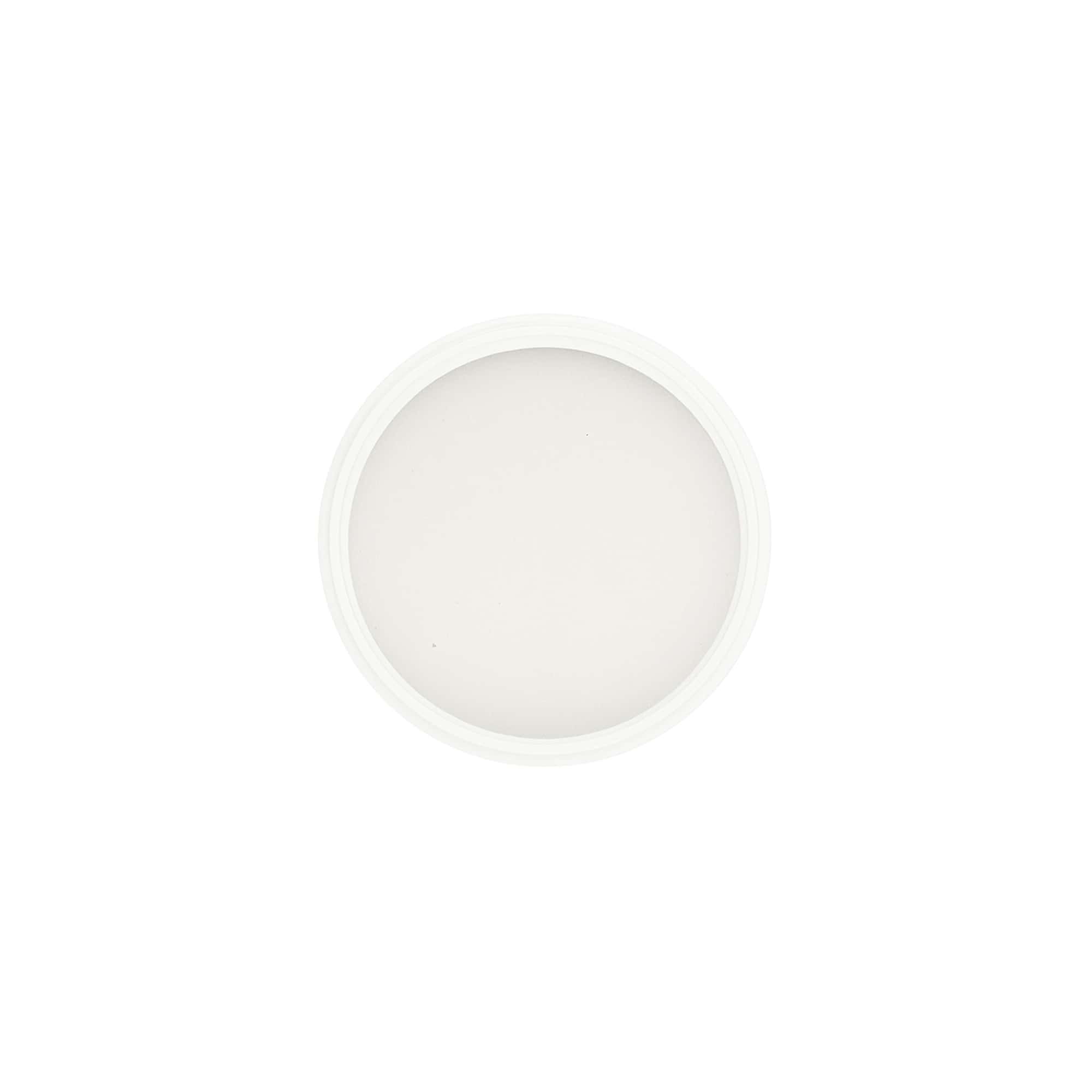 Ruuvikorkki 60 ml:lle 'Brown Line', PP, valkoinen