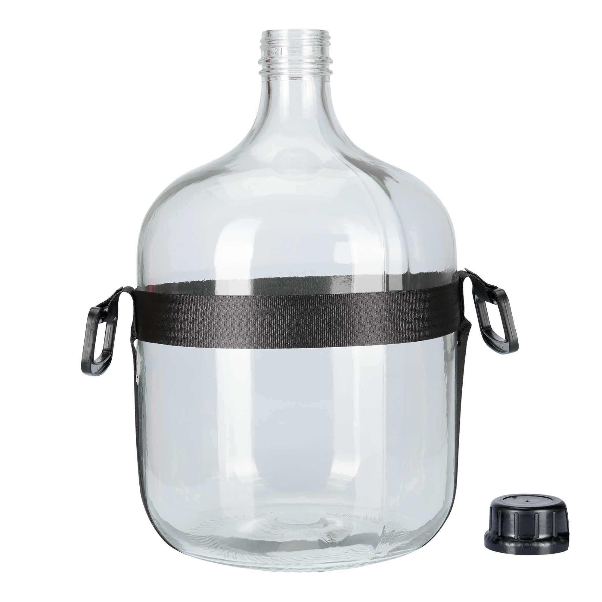 25 l pallopullo High End, lasi, suuaukko: ruuvikorkki 25 l pallopullo High End, lasi, suuaukko: ruuvikorkki
